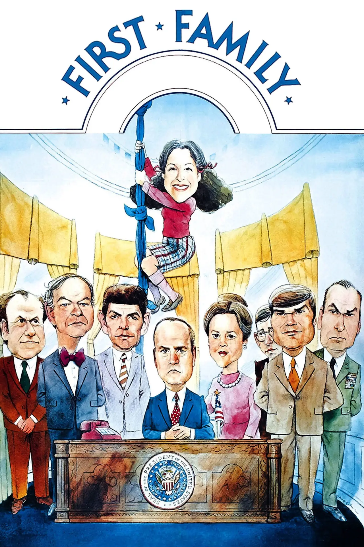 Plakat filmowy "First Family"