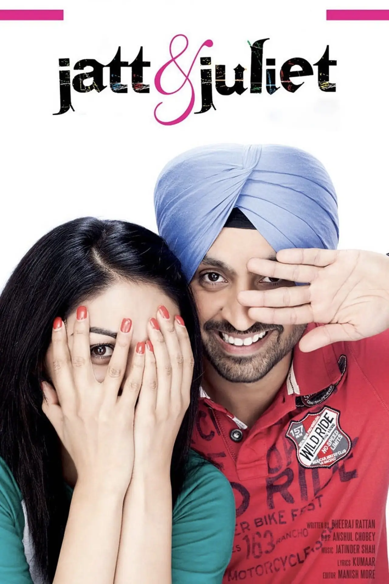 Plakat filmowy "ਜੱਟ ਐਂਡ ਜੂਲੀਅਟ"