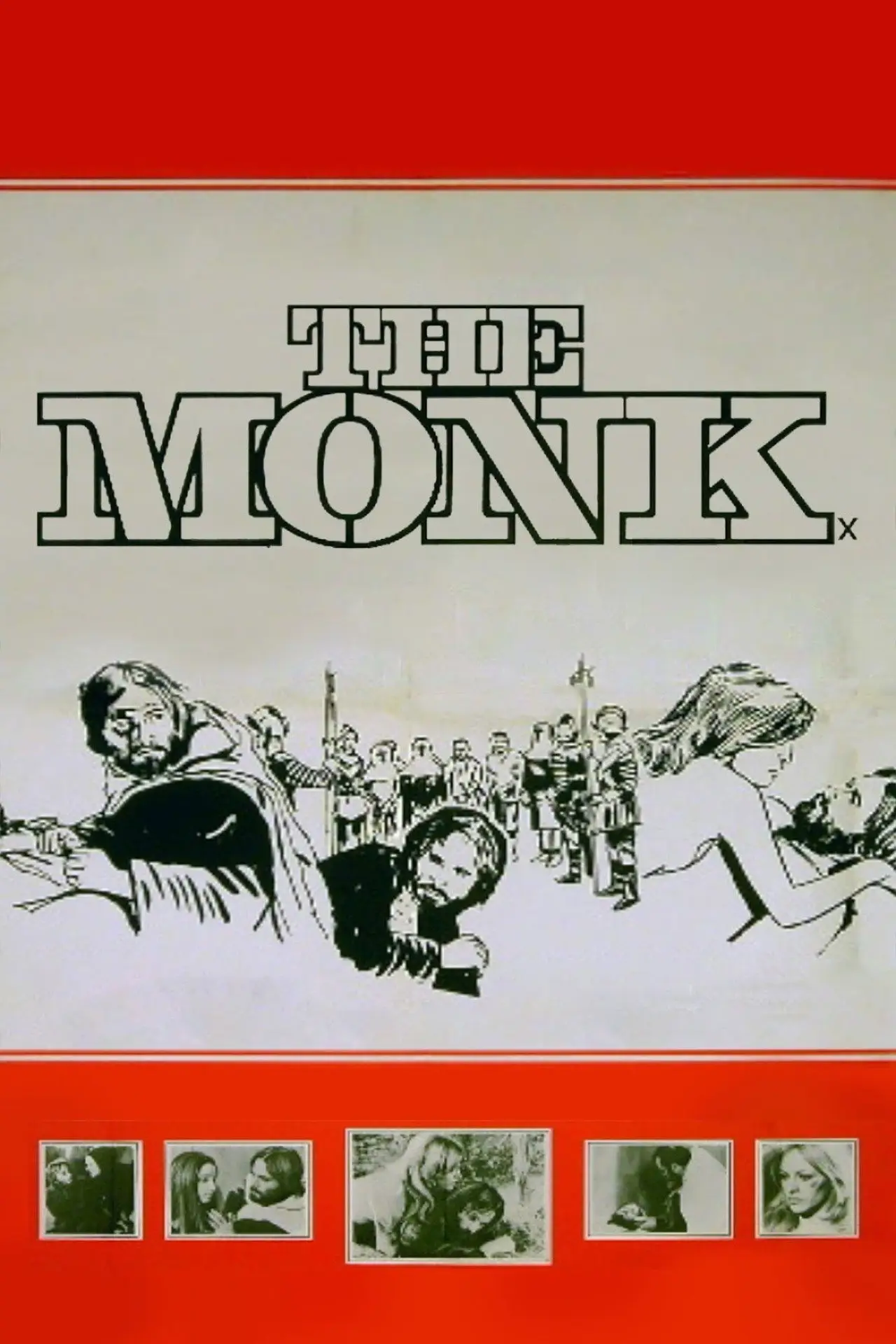 Plakat filmowy "Le Moine"