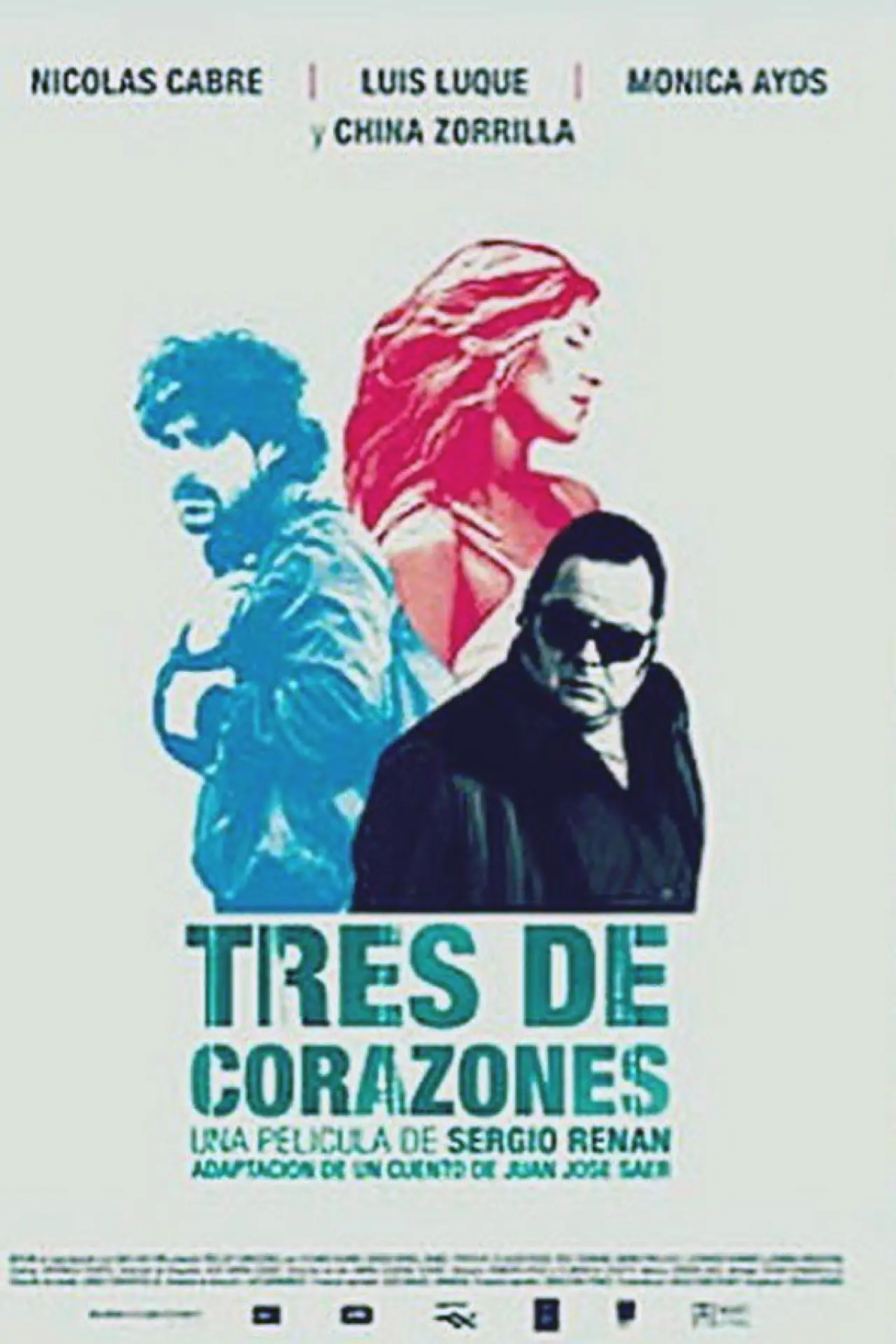 Plakat filmowy "Tres de corazones"