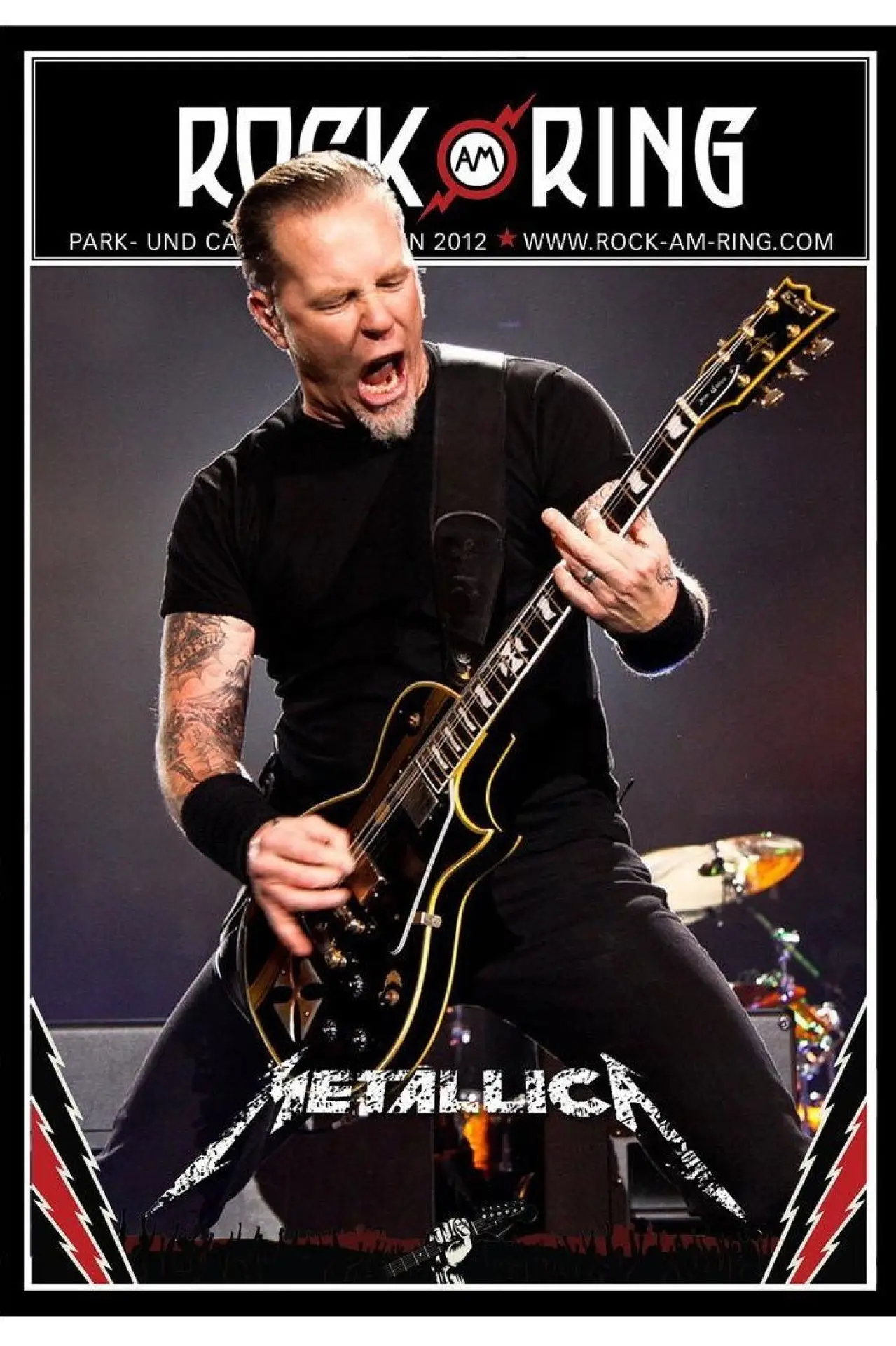Plakat filmowy "Metallica: Rock AM Ring 2012"