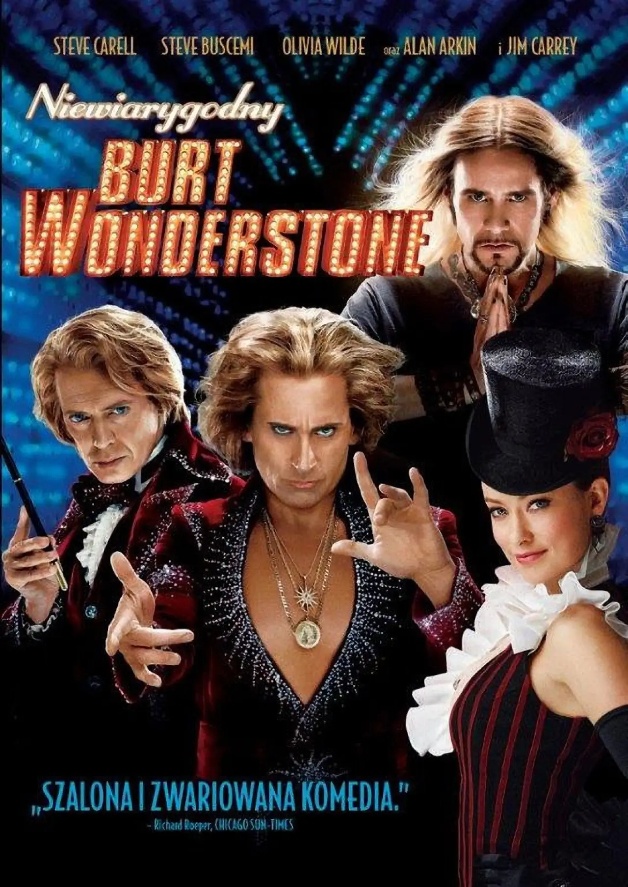 Plakat filmowy "Niewiarygodny Burt Wonderstone"