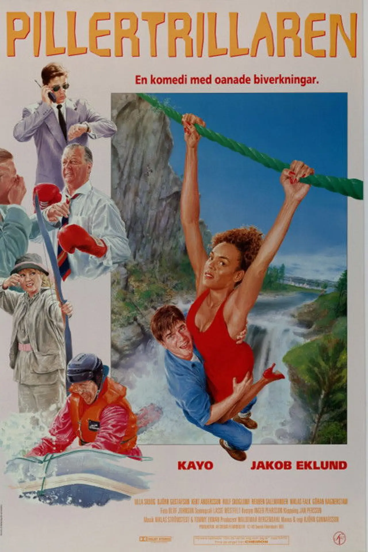 Plakat filmowy "Pillertrillaren"