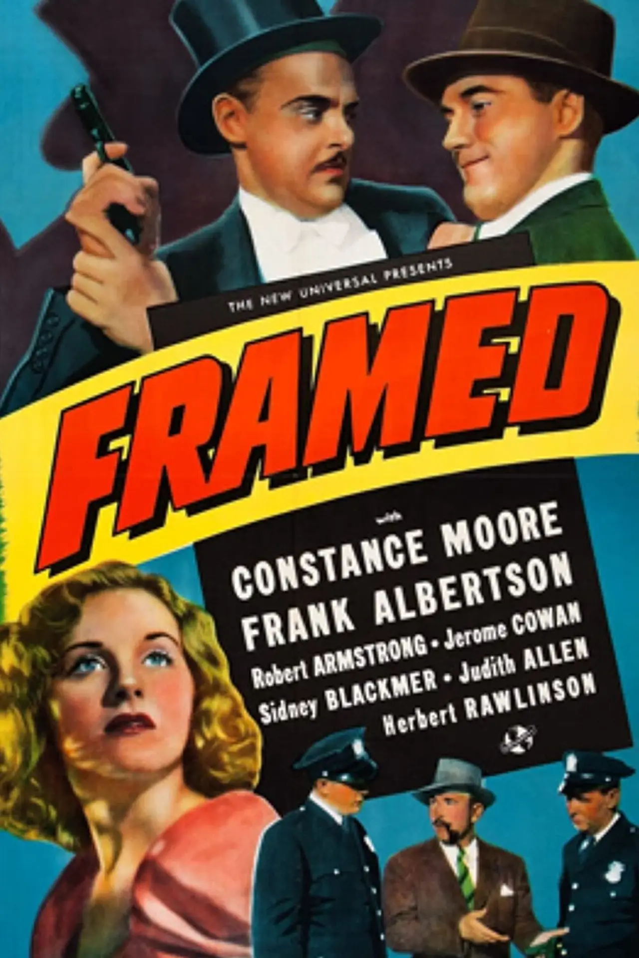 Plakat filmowy "Framed"