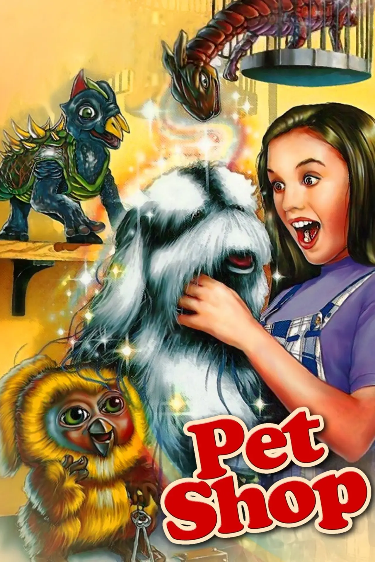 Plakat filmowy "Sklep z potworkami"