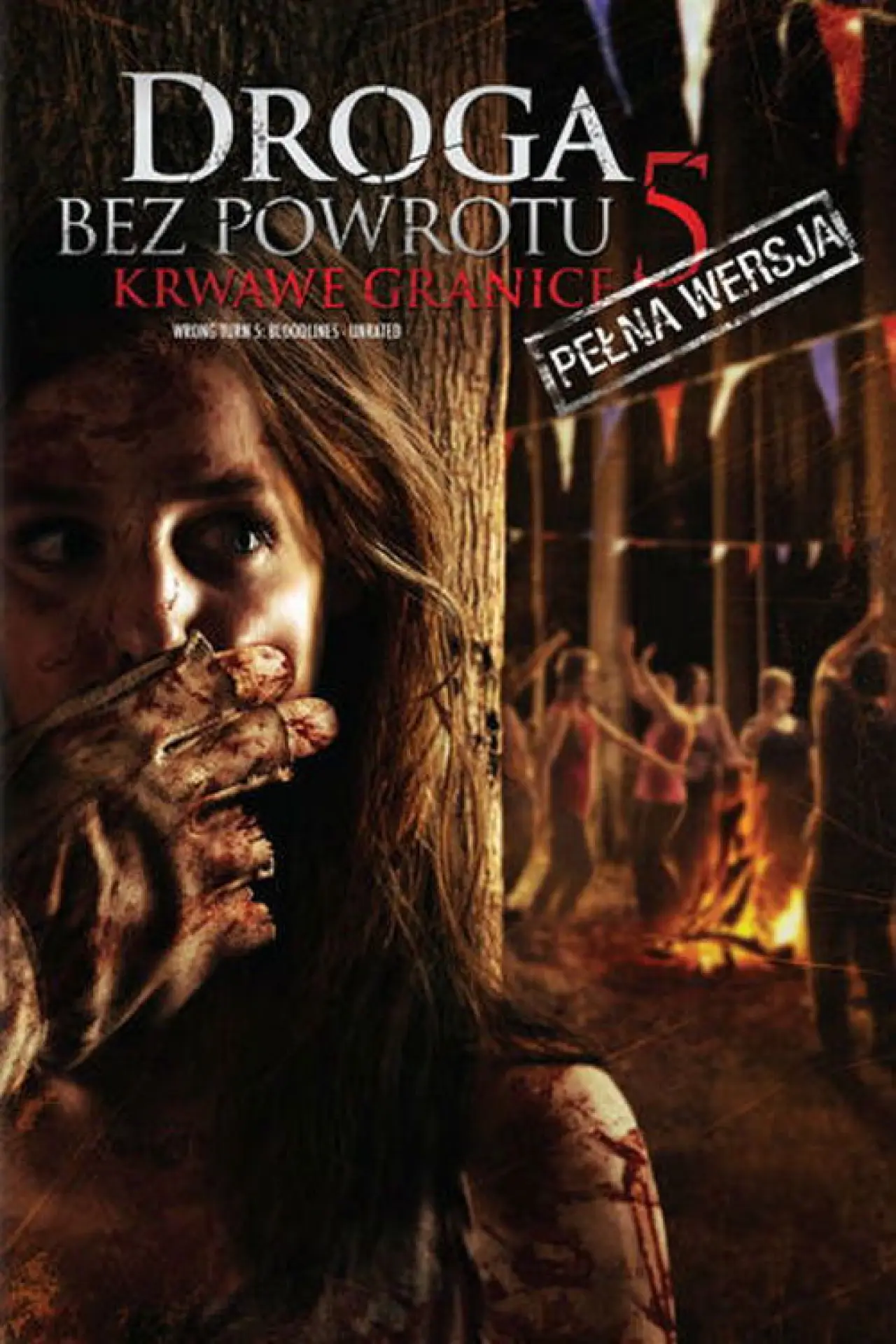 Plakat filmowy "Droga bez powrotu 5: Krwawe granice"