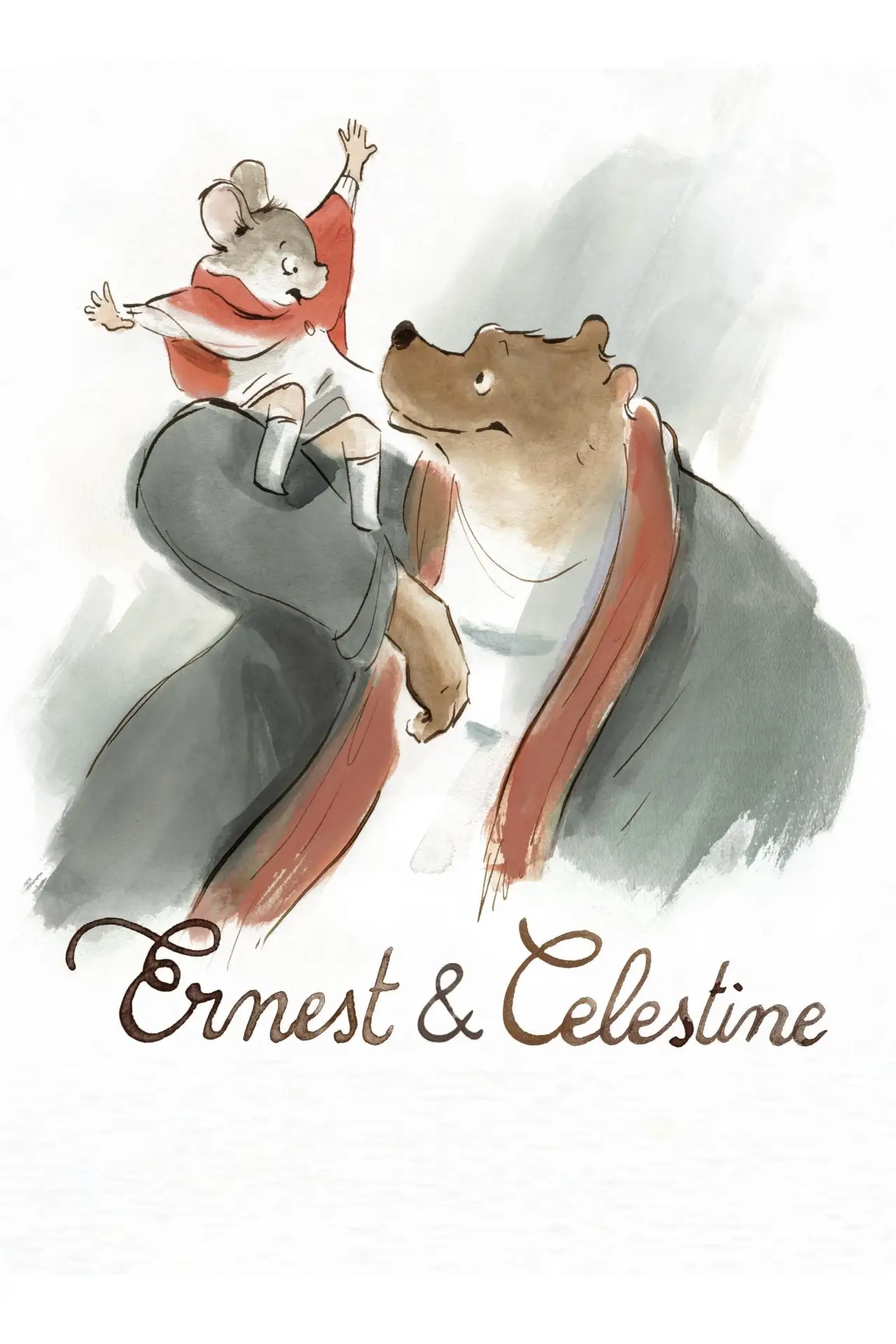 Plakat filmowy "Ernest i Celestyna"