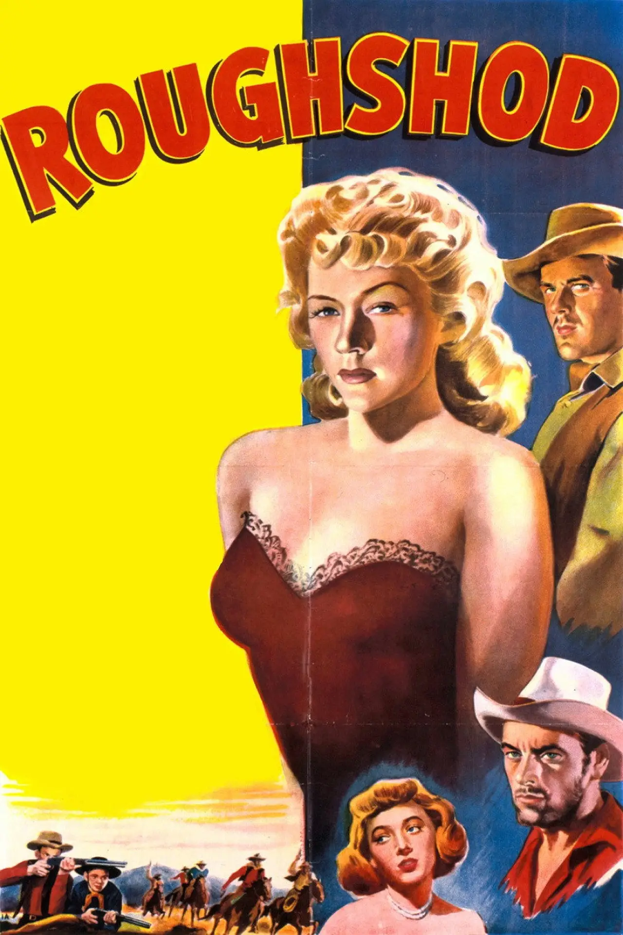 Plakat filmowy "Roughshod"