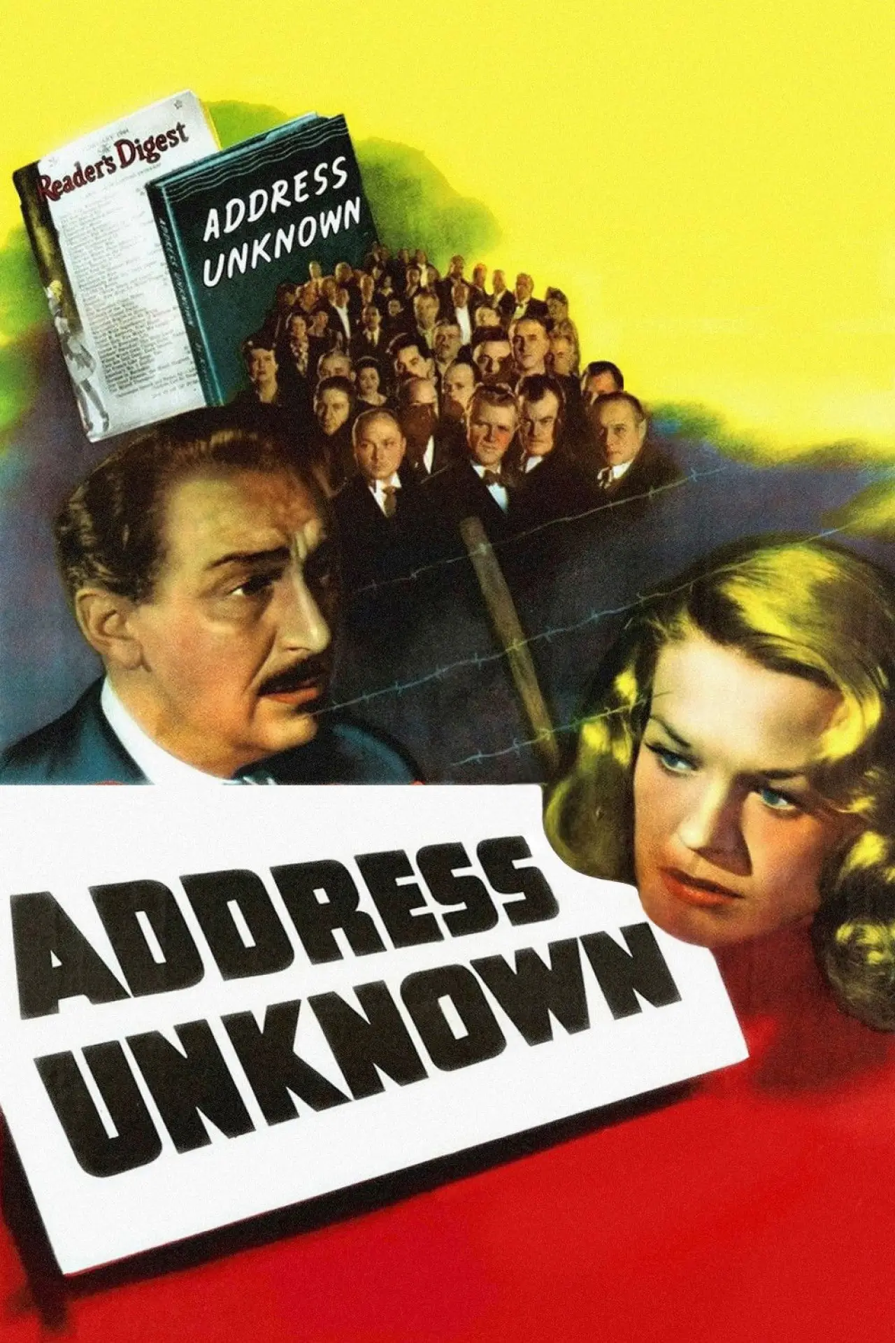 Plakat filmowy "Address Unknown"