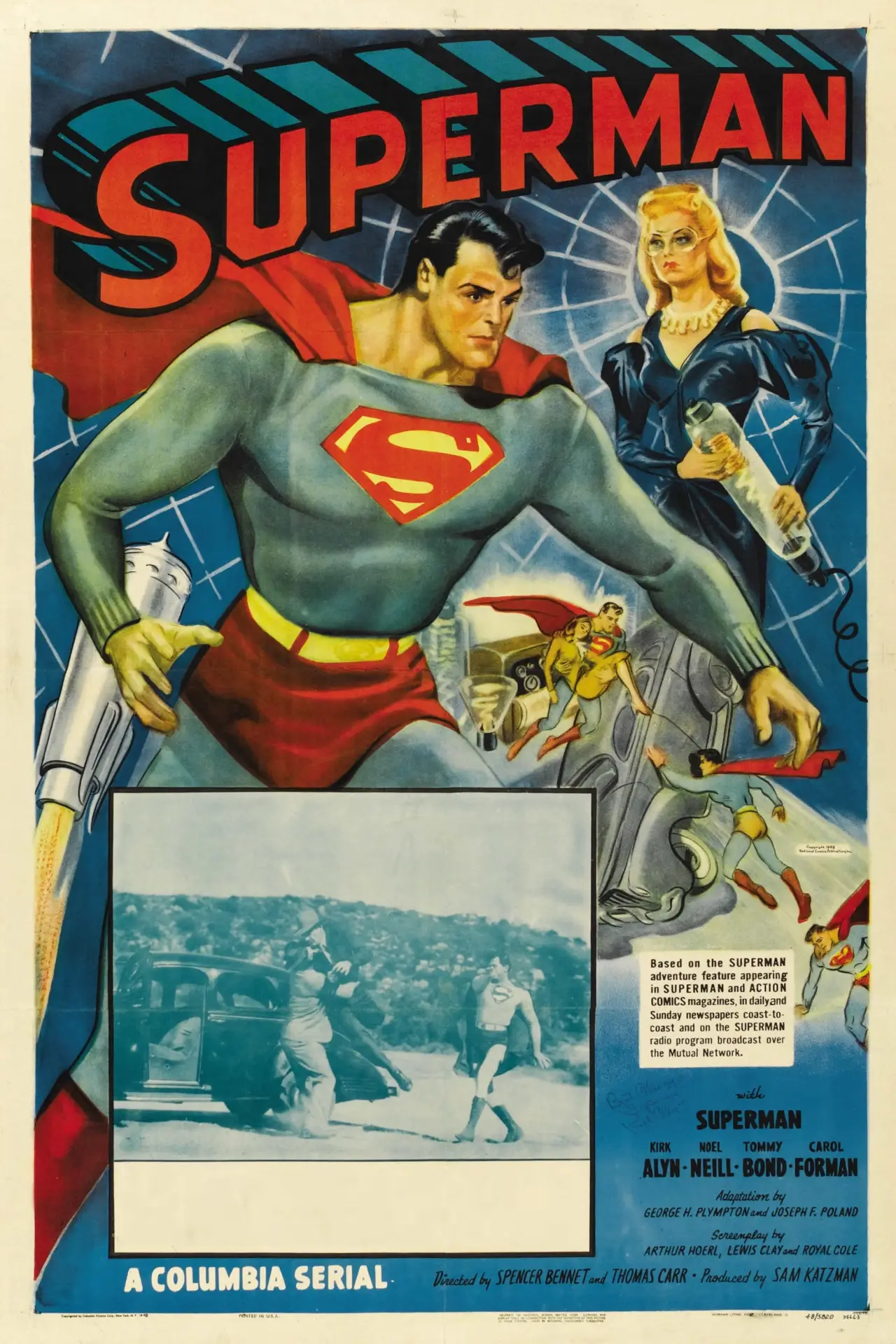 Plakat filmowy "Superman"