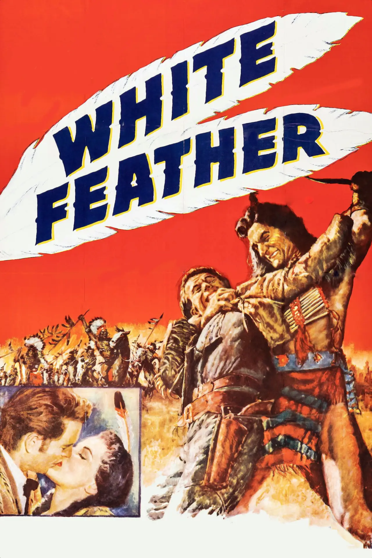 Plakat filmowy "White Feather"