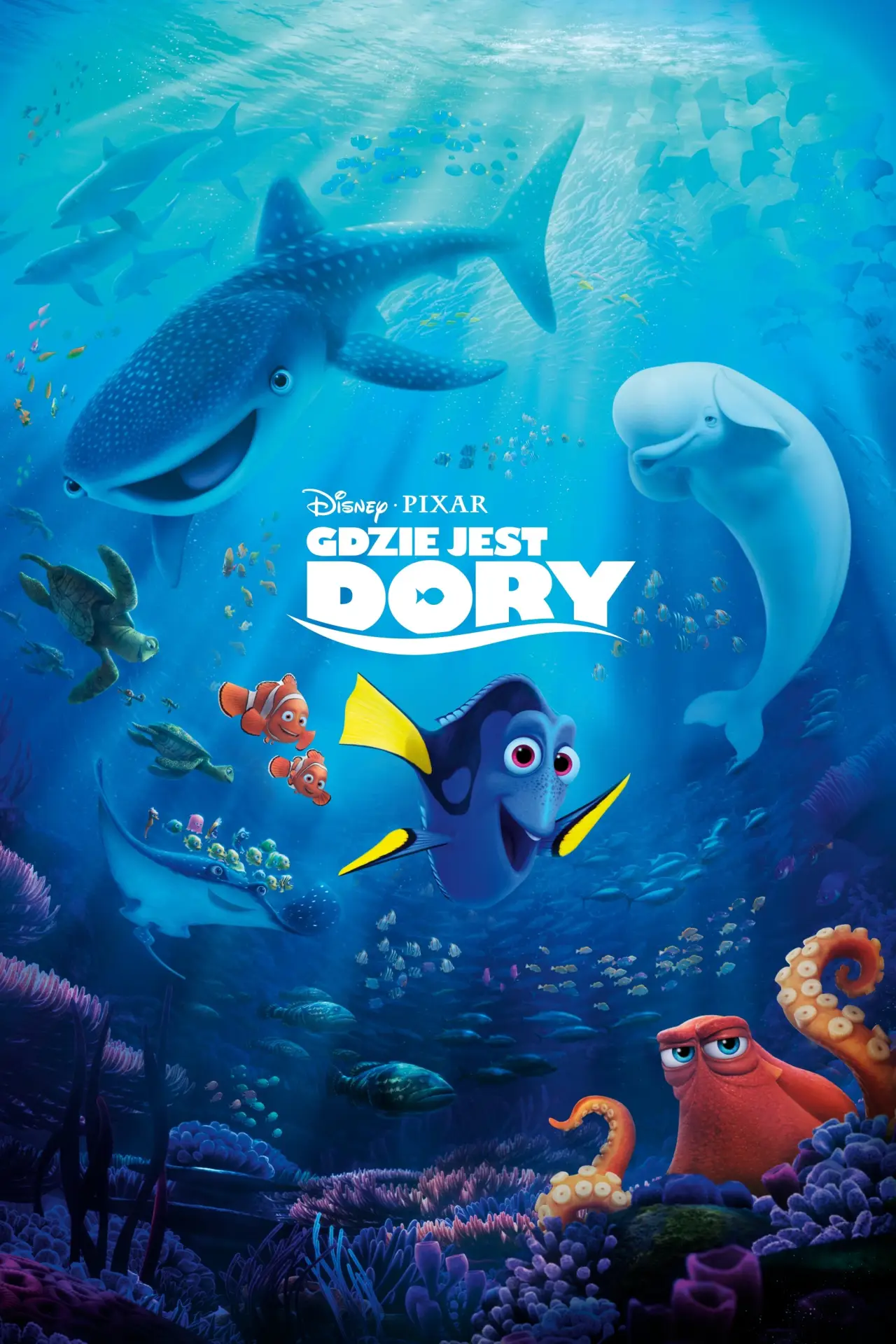 Plakat filmowy "Gdzie jest Dory"