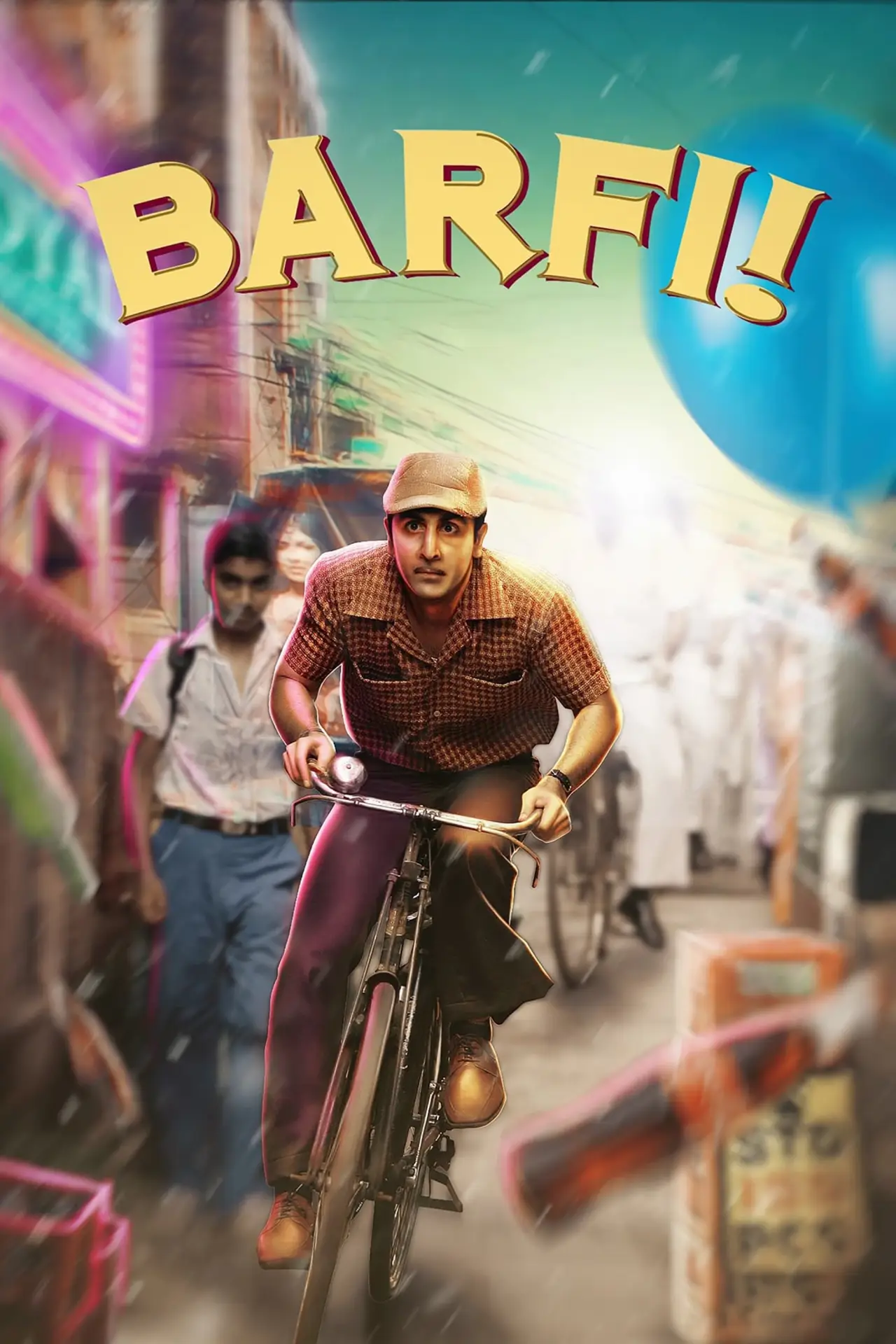 Plakat filmowy "बर्फी!"