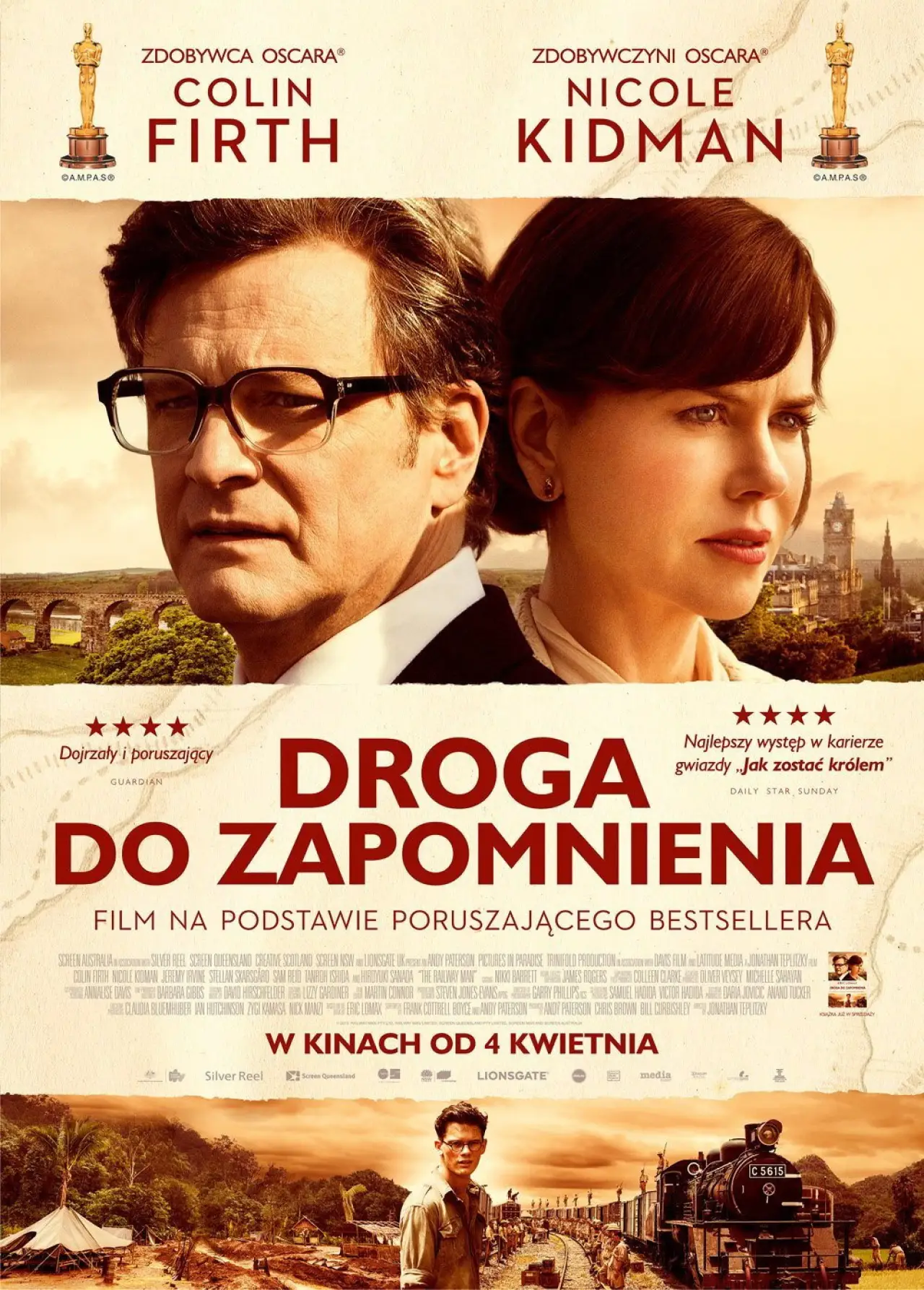 Plakat filmowy "Droga do zapomnienia"