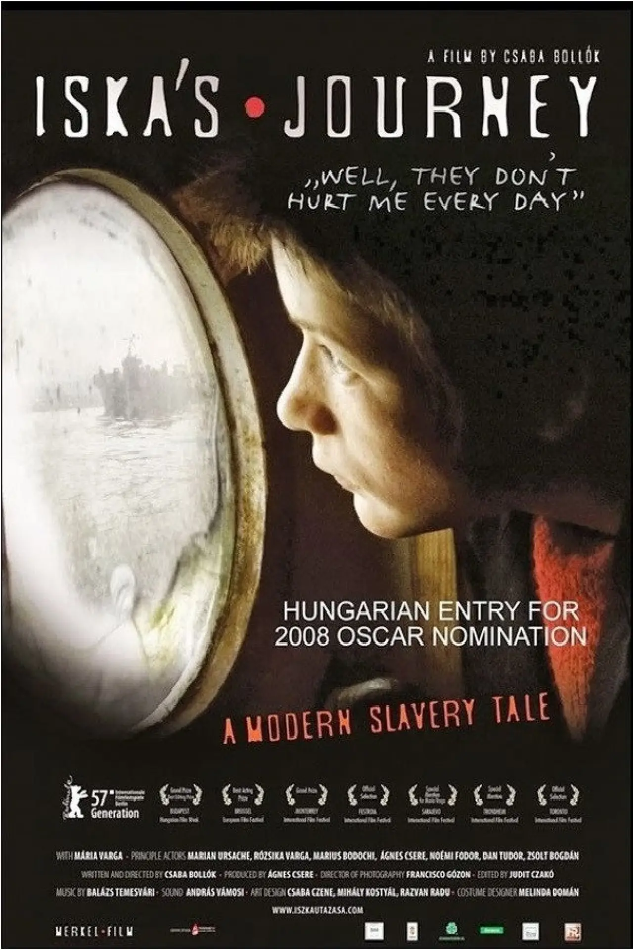 Plakat filmowy "Iszka utazása"