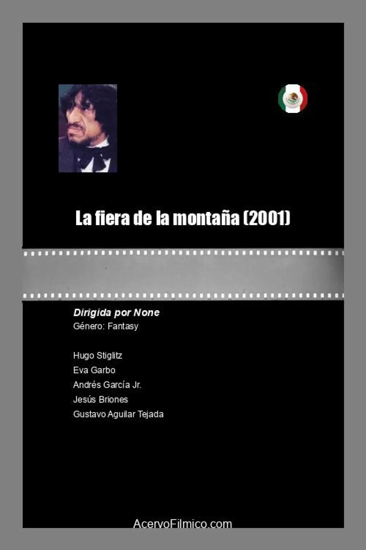 Plakat filmowy "La fiera de la montaña"
