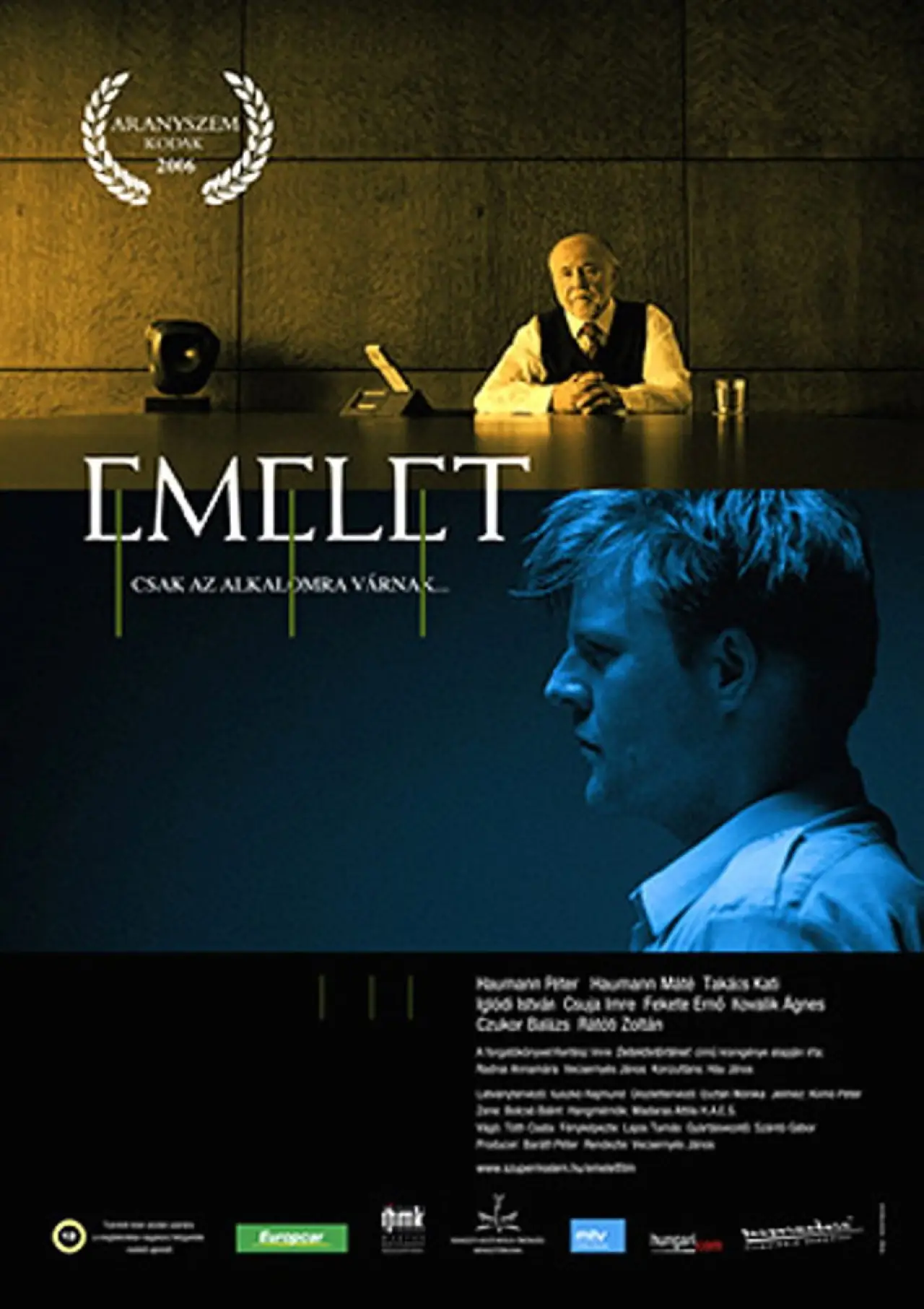 Plakat filmowy "Emelet"
