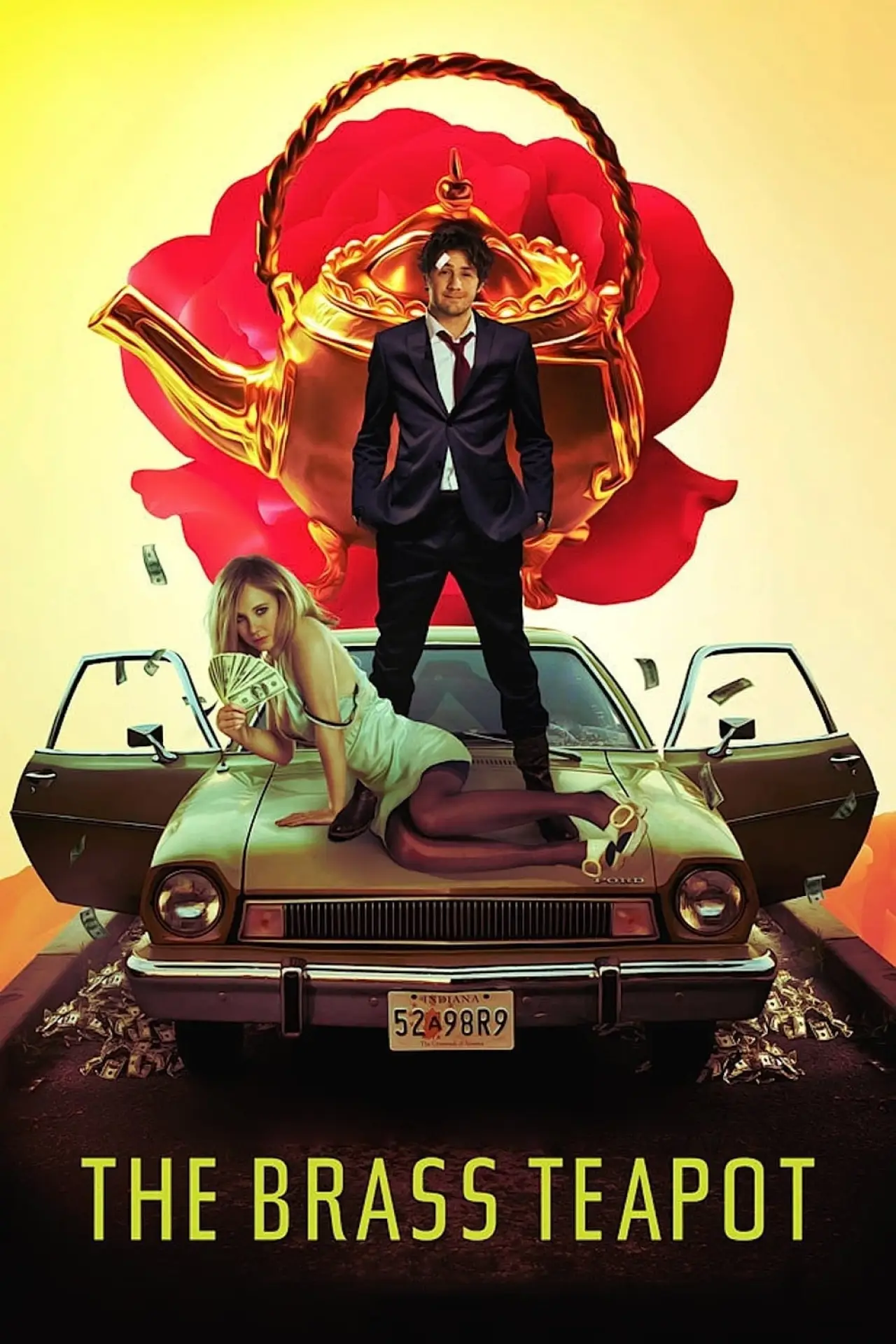 Plakat filmowy "Mosiężny imbryk"