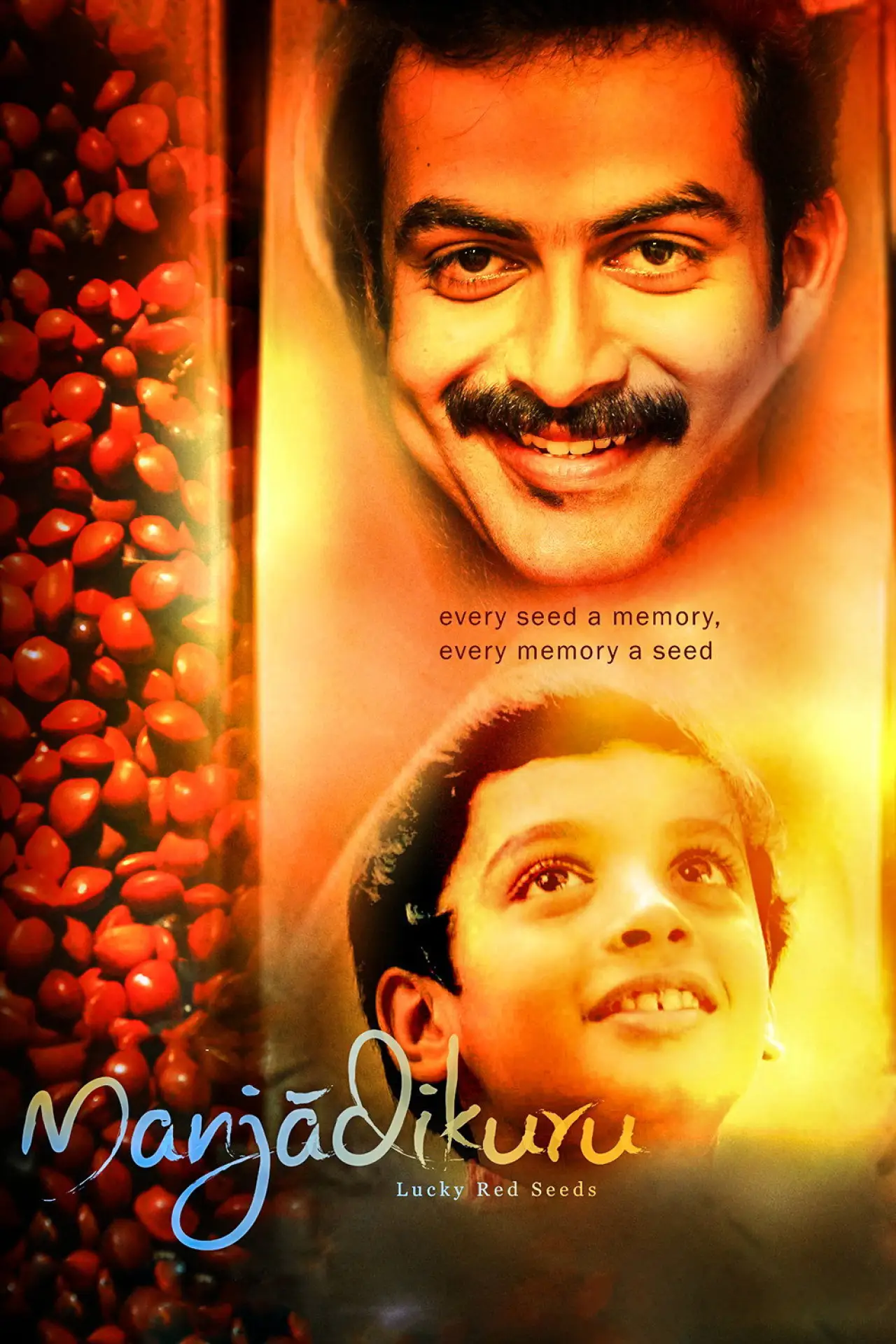 Plakat filmowy "മഞ്ചാടിക്കുരു"