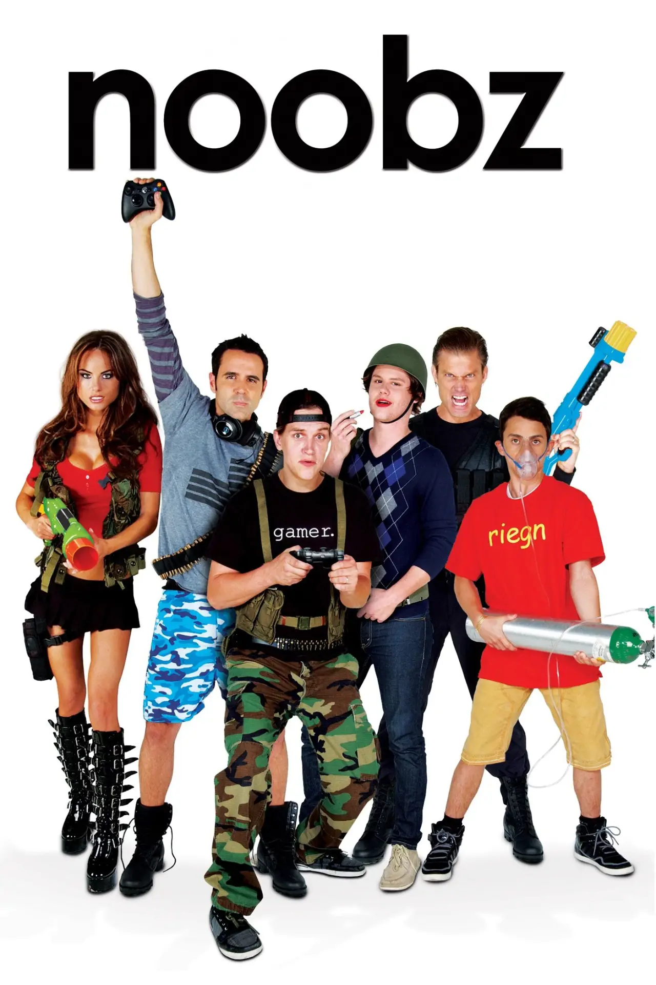 Plakat filmowy "Noobz"