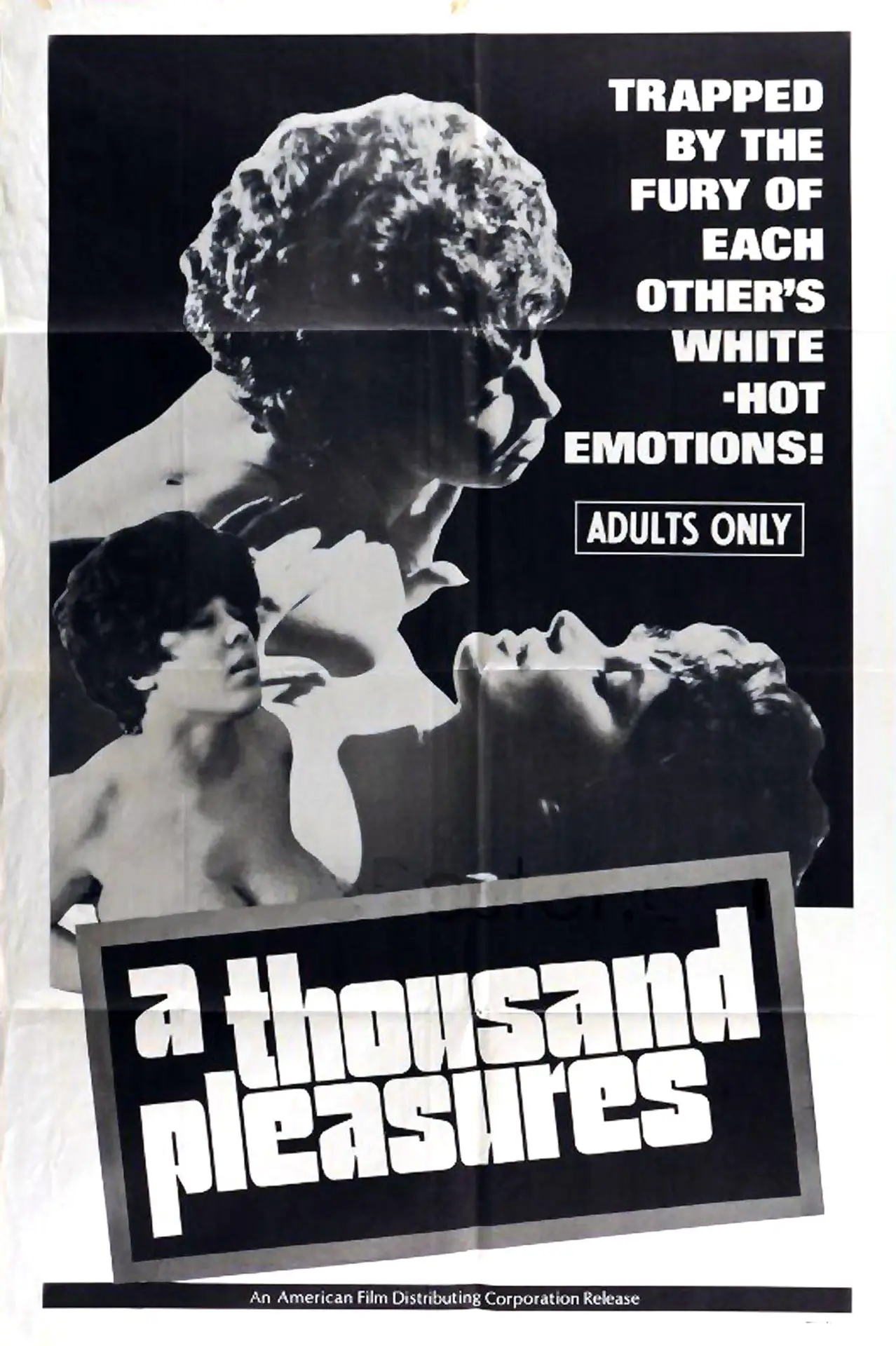 Plakat filmowy "A Thousand Pleasures"