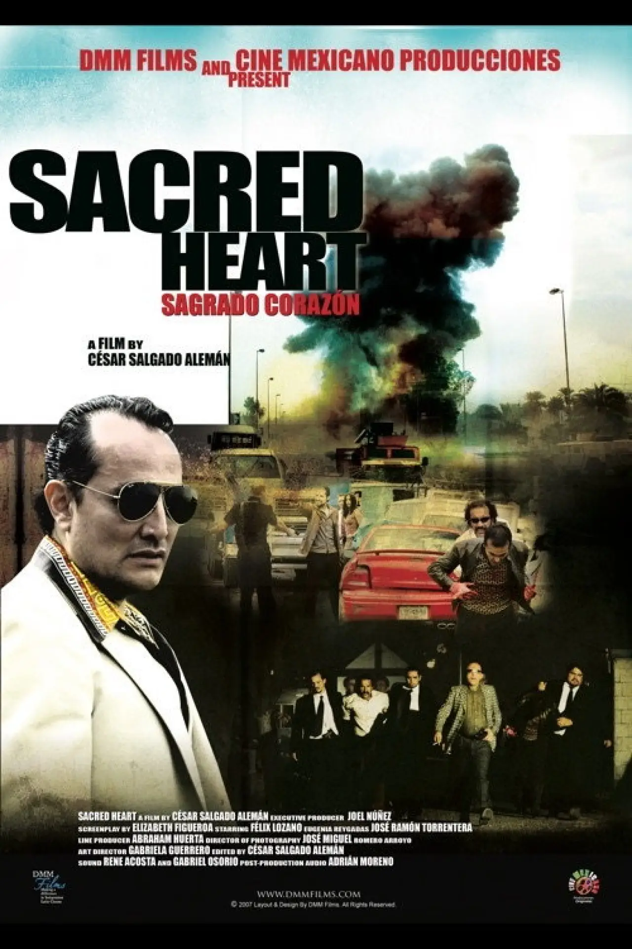 Plakat filmowy "Sagrado Corazón"