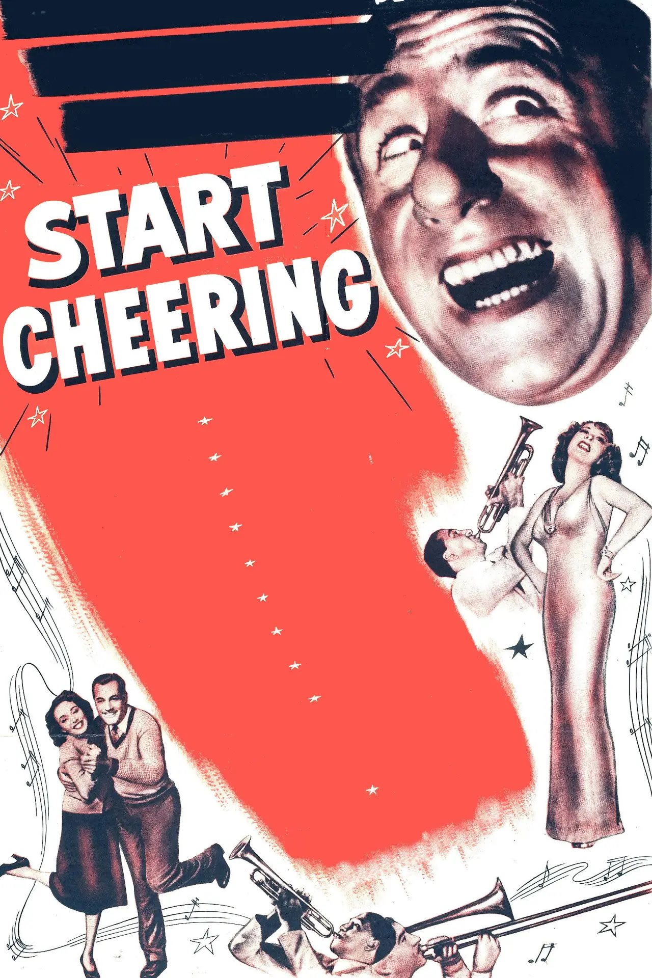 Plakat filmowy "Start Cheering"