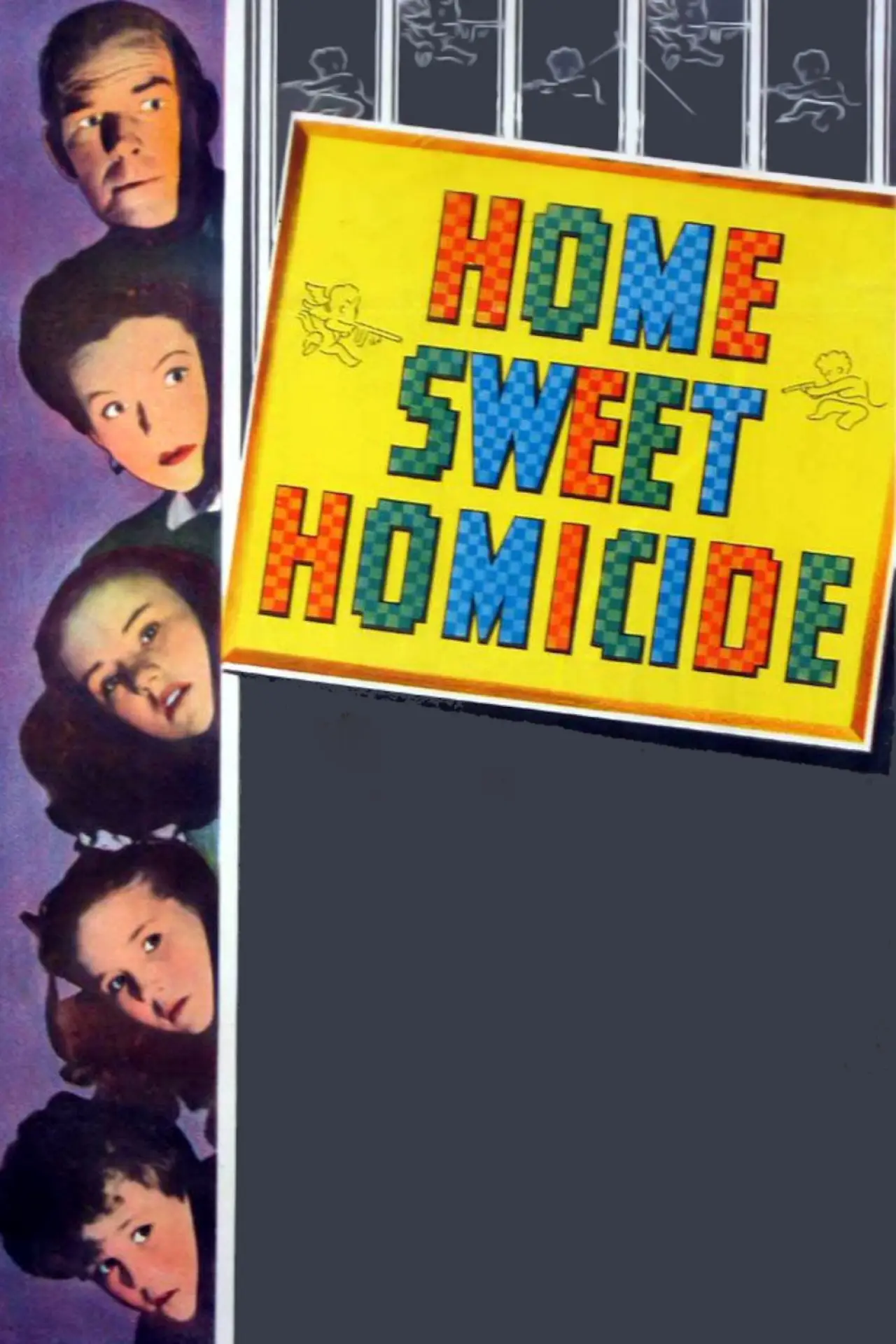 Plakat filmowy "Home Sweet Homicide"