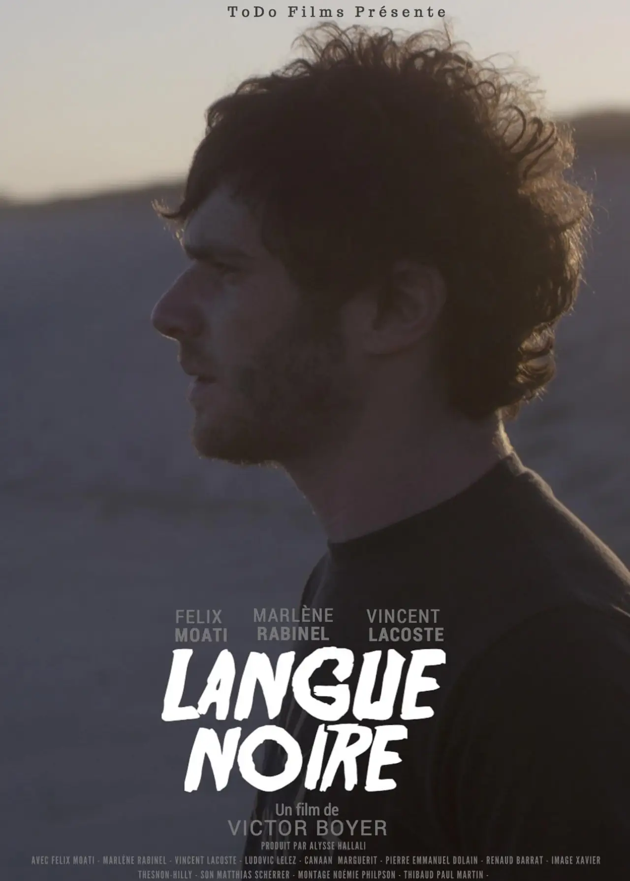 Plakat filmowy "Langue noire"