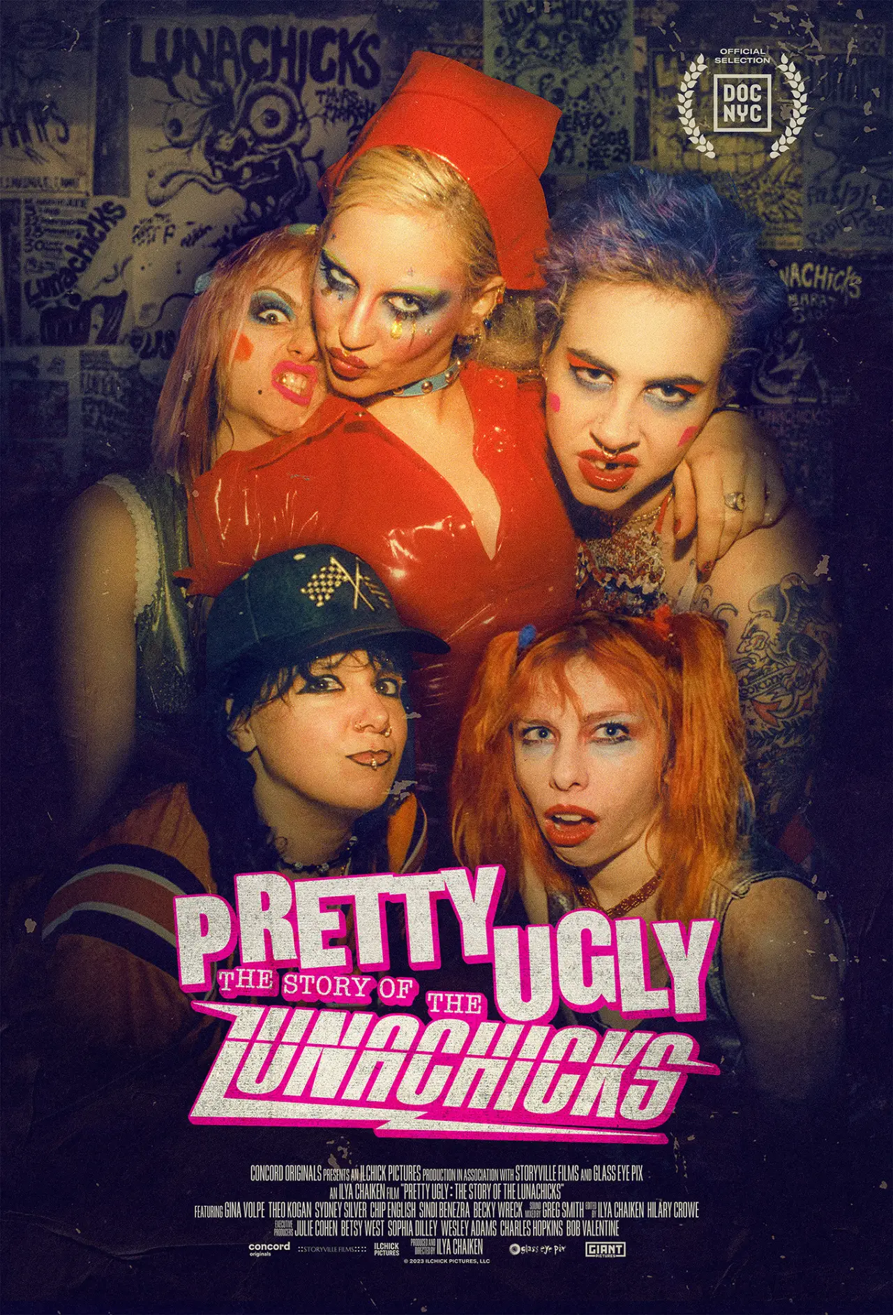 Plakat filmowy "Pretty Ugly: The Story of the Lunachicks"