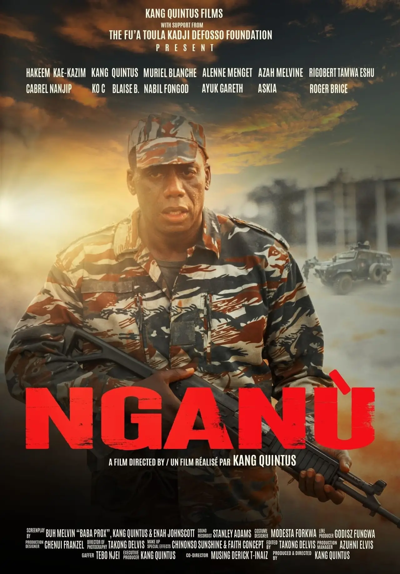 Plakat filmowy "Nganù"