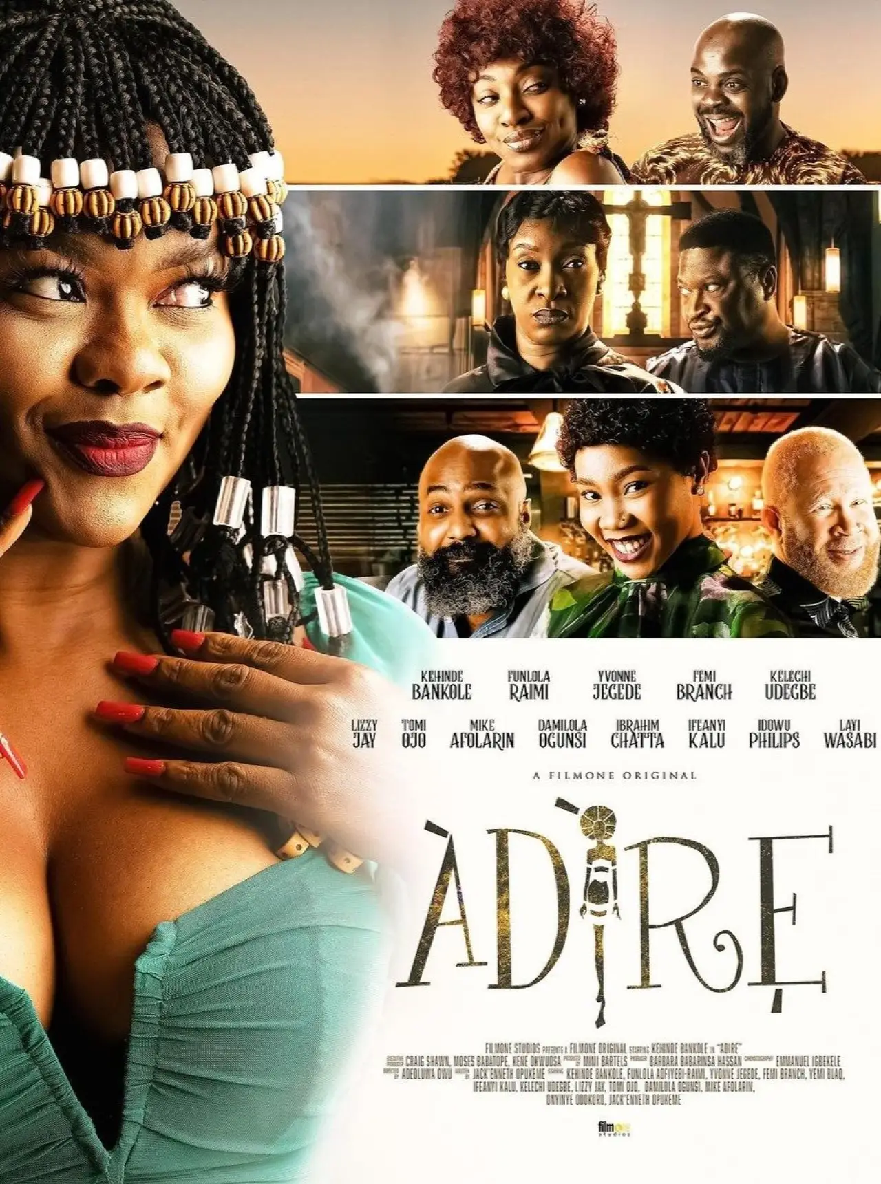 Plakat filmowy "Adire"