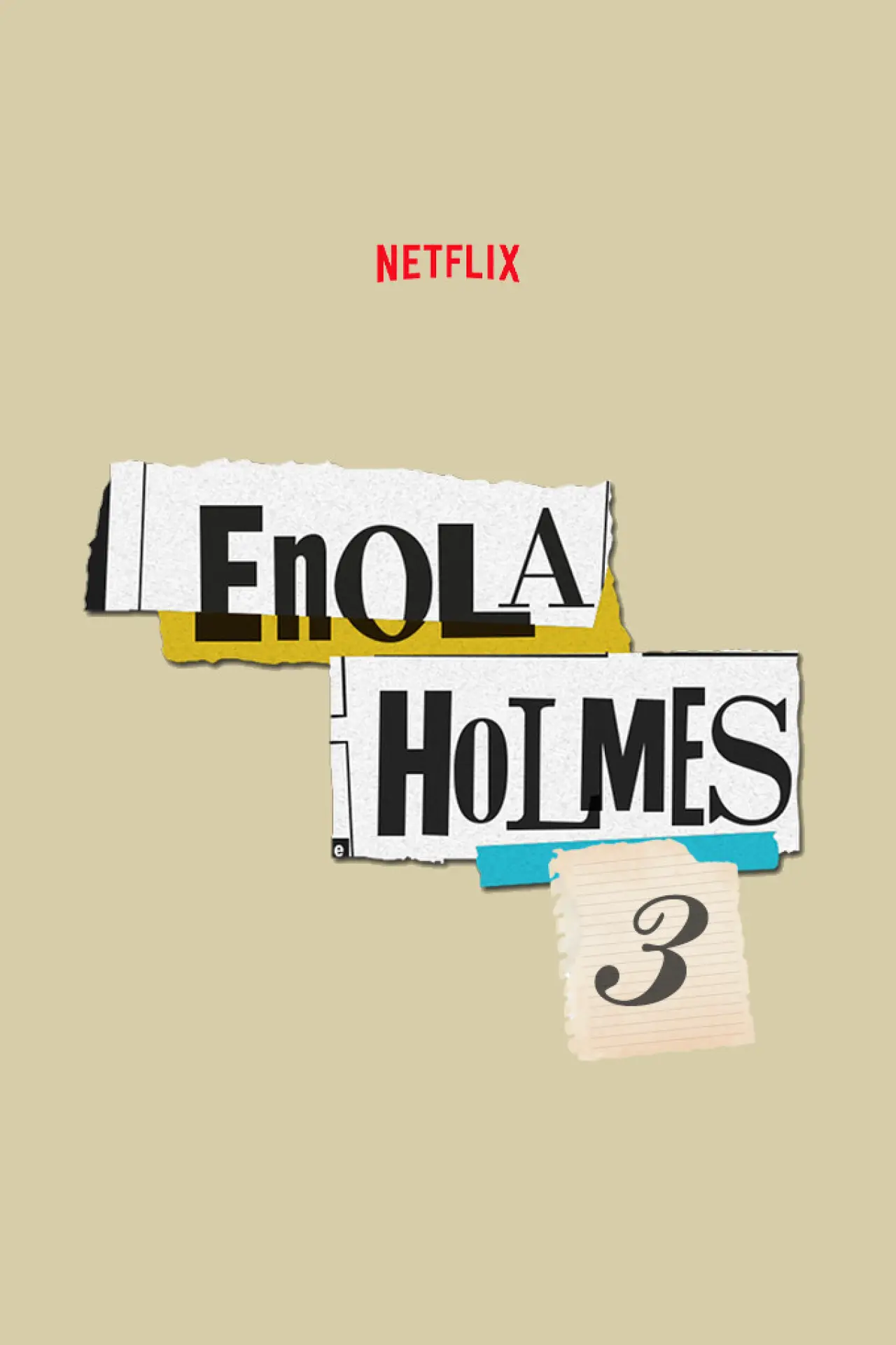 Plakat filmowy "Enola Holmes 3"
