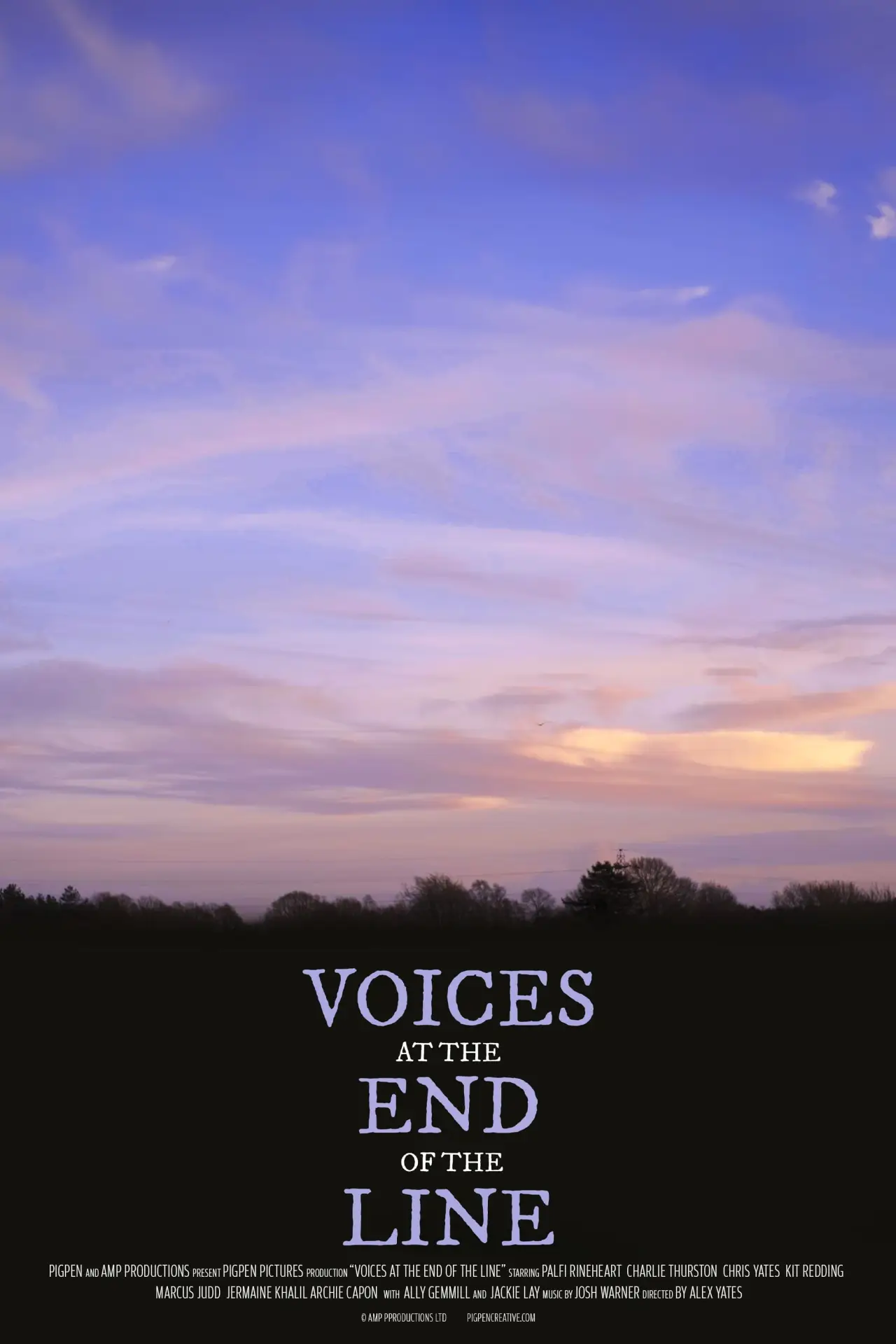 Plakat filmowy "Voices at the End of the Line"