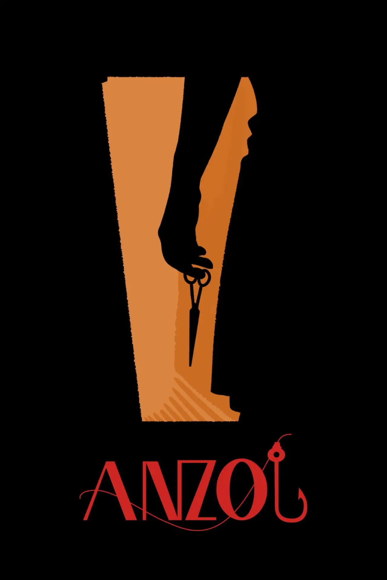 Plakat filmowy "Anzol"