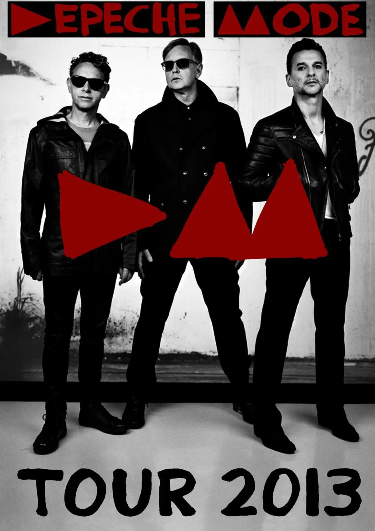 Plakat filmowy "Depeche Mode - The delta machine tour"