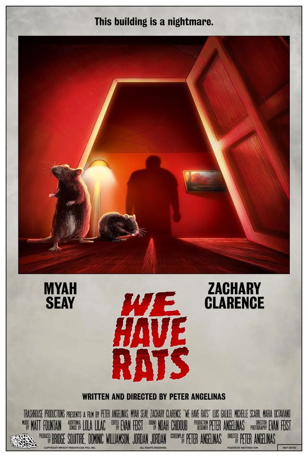 Plakat filmowy "We Have Rats"