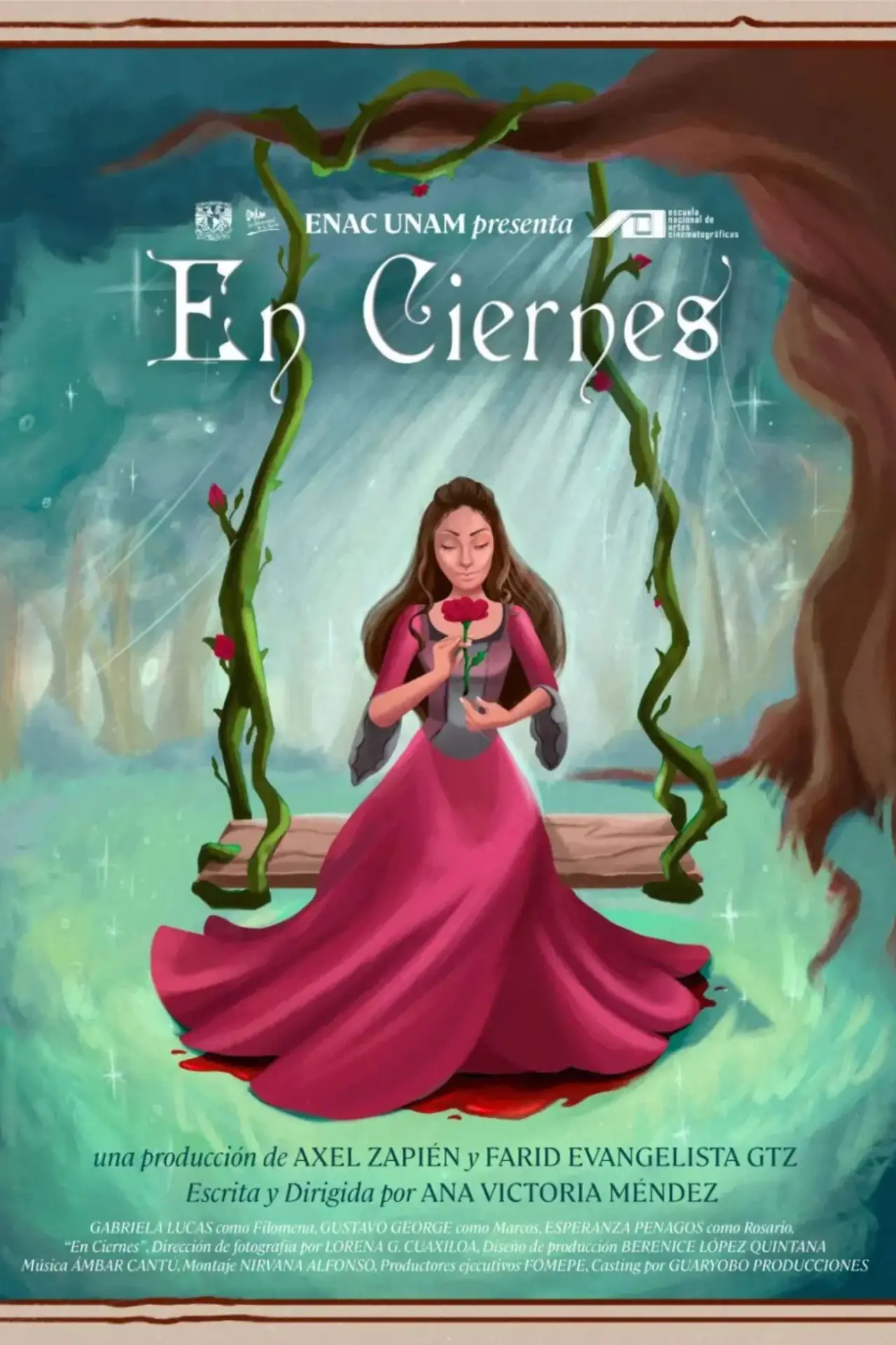 Plakat filmowy "En Ciernes"