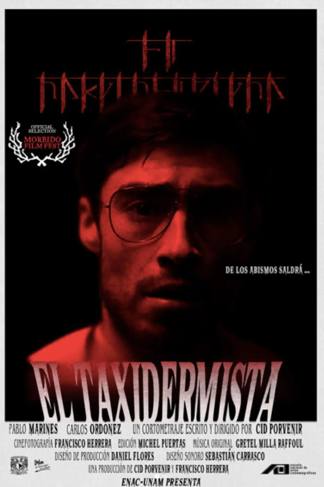 Plakat filmowy "El Taxidermista"
