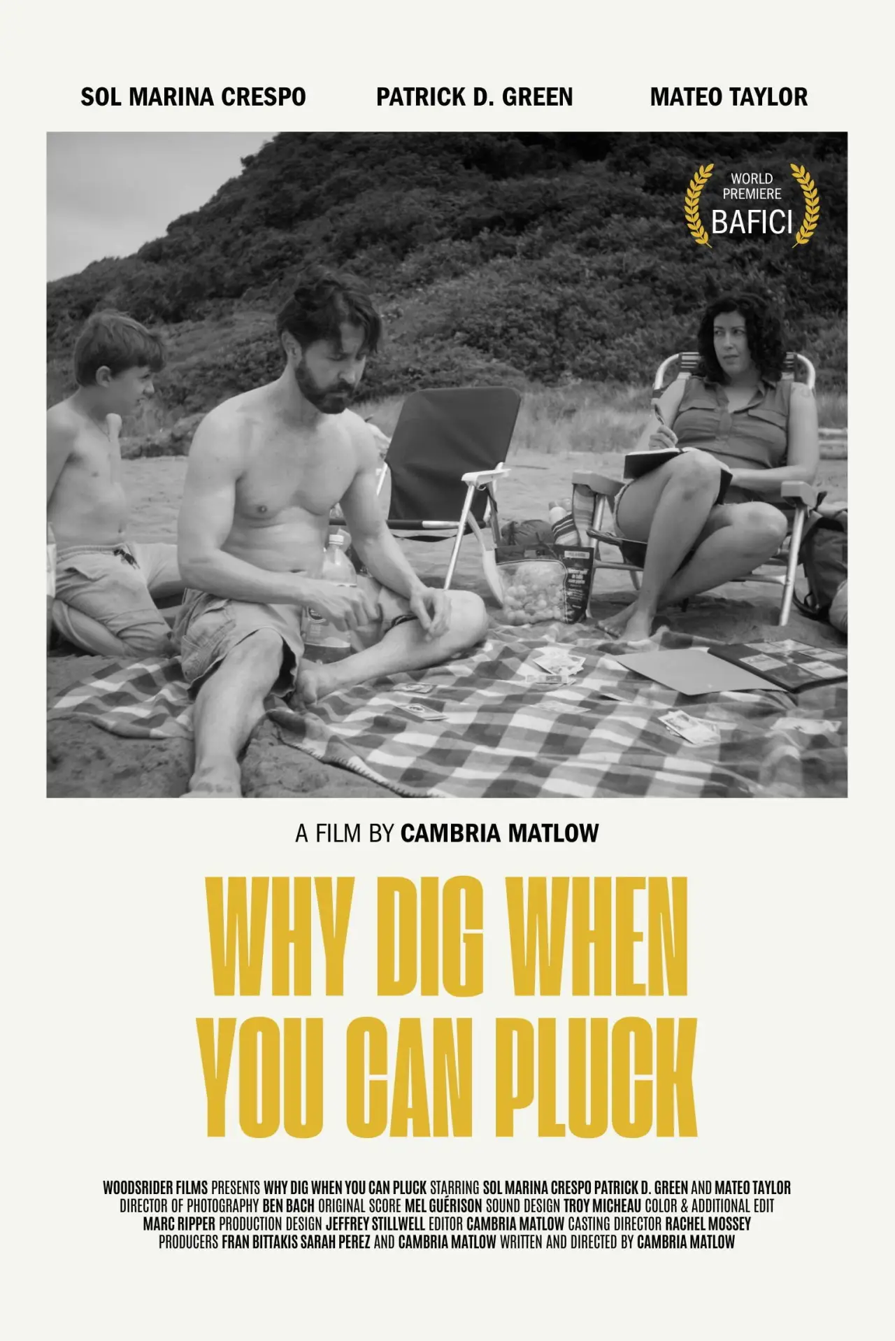 Plakat filmowy "Why Dig When You Can Pluck"