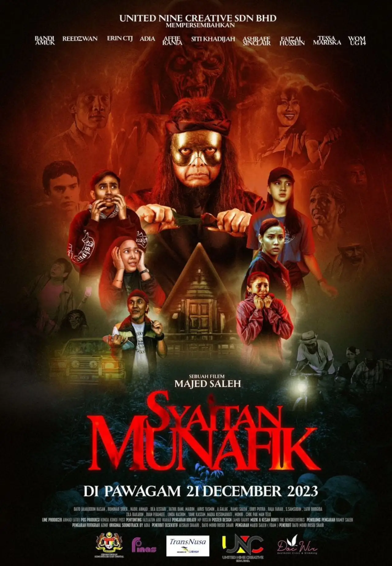 Plakat filmowy "Syaitan Munafik"