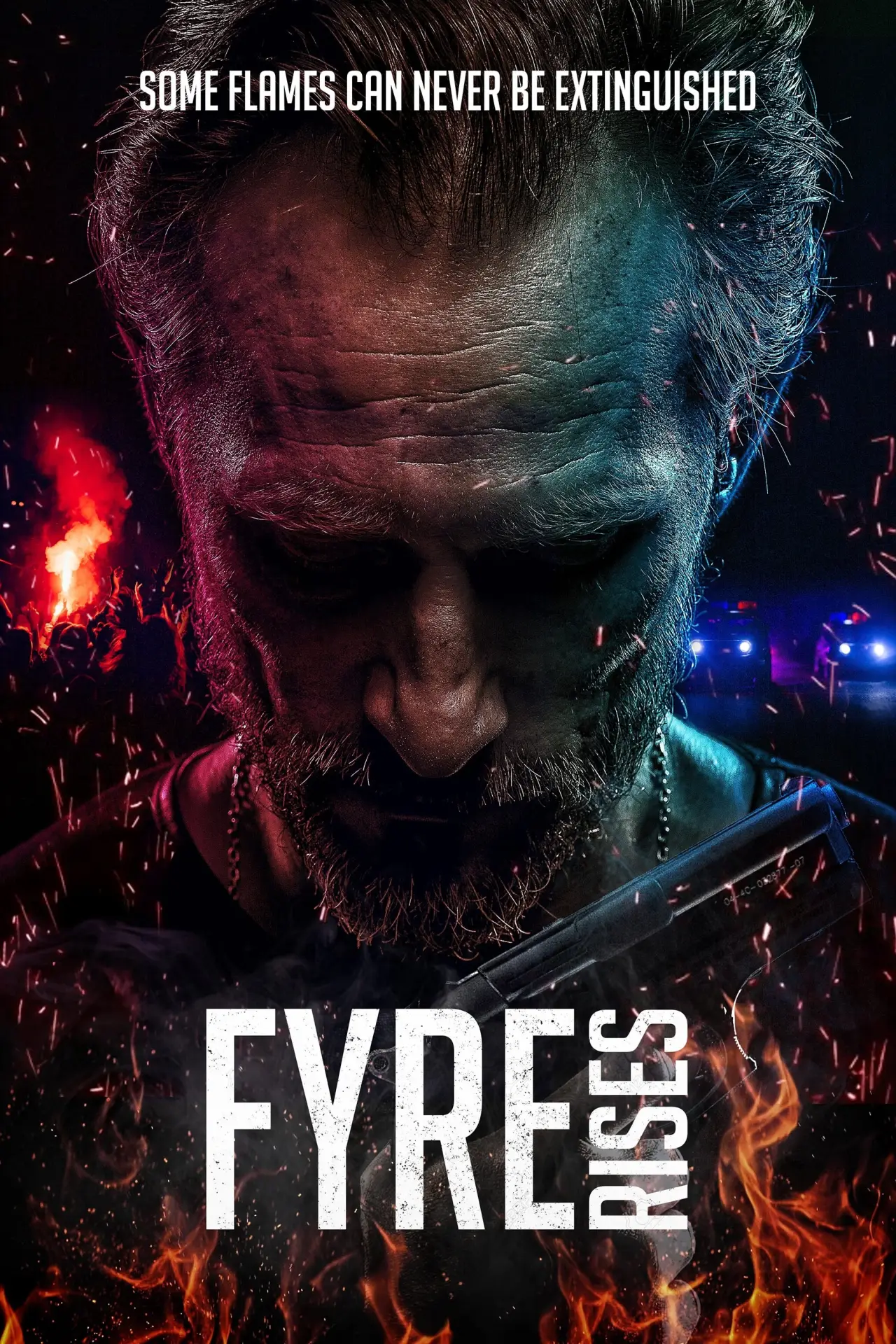 Plakat filmowy "Fyre Rises"