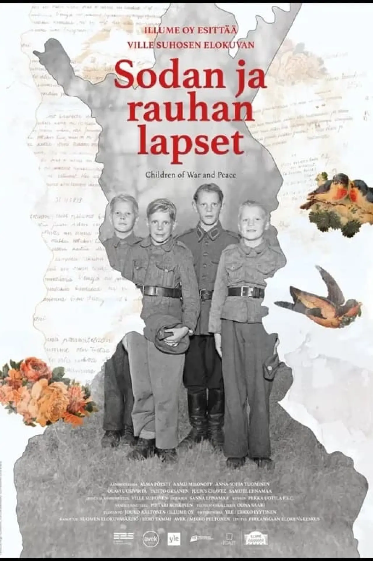 Plakat filmowy "Sodan ja rauhan lapset"
