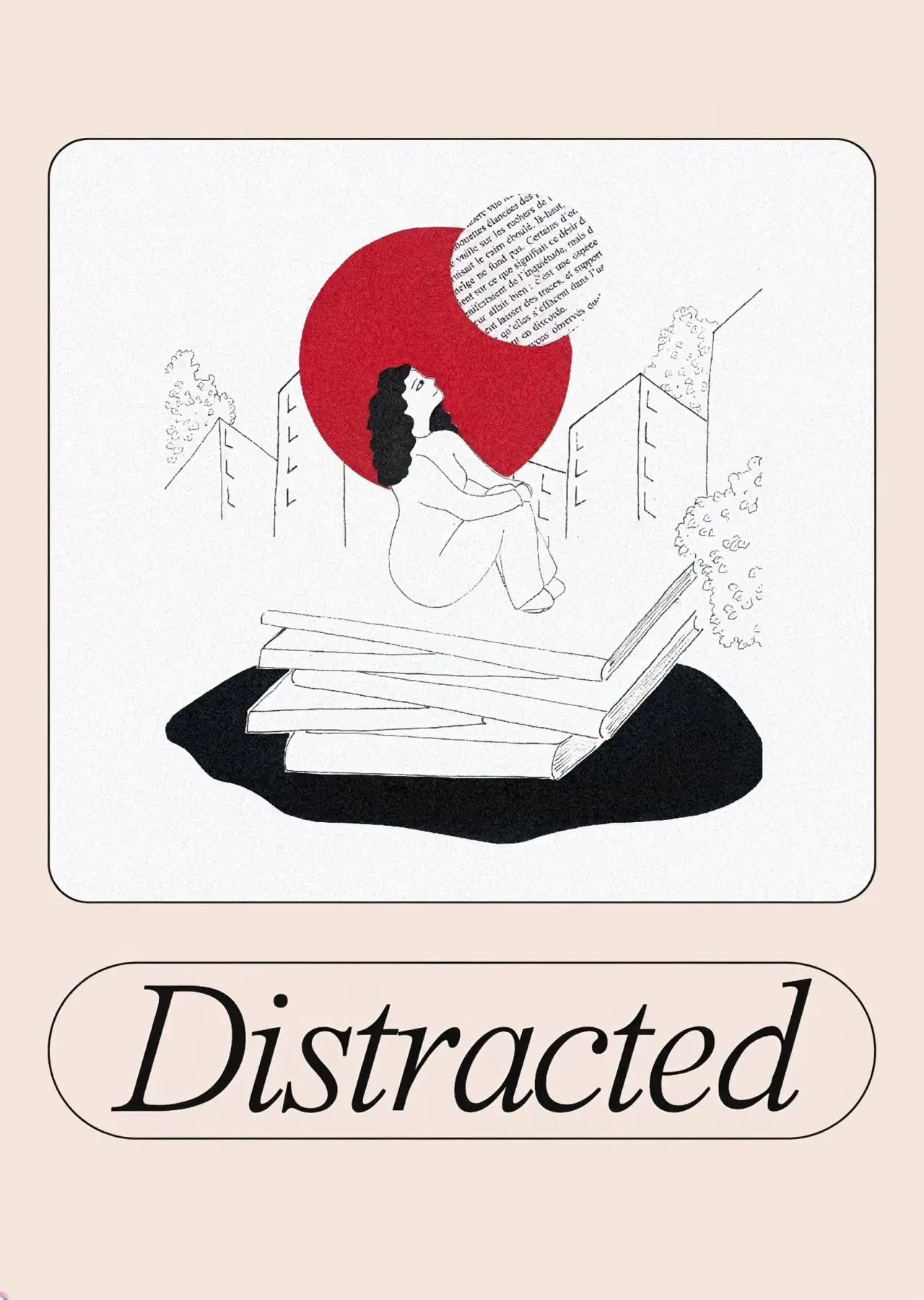 Plakat filmowy "La Distraction"