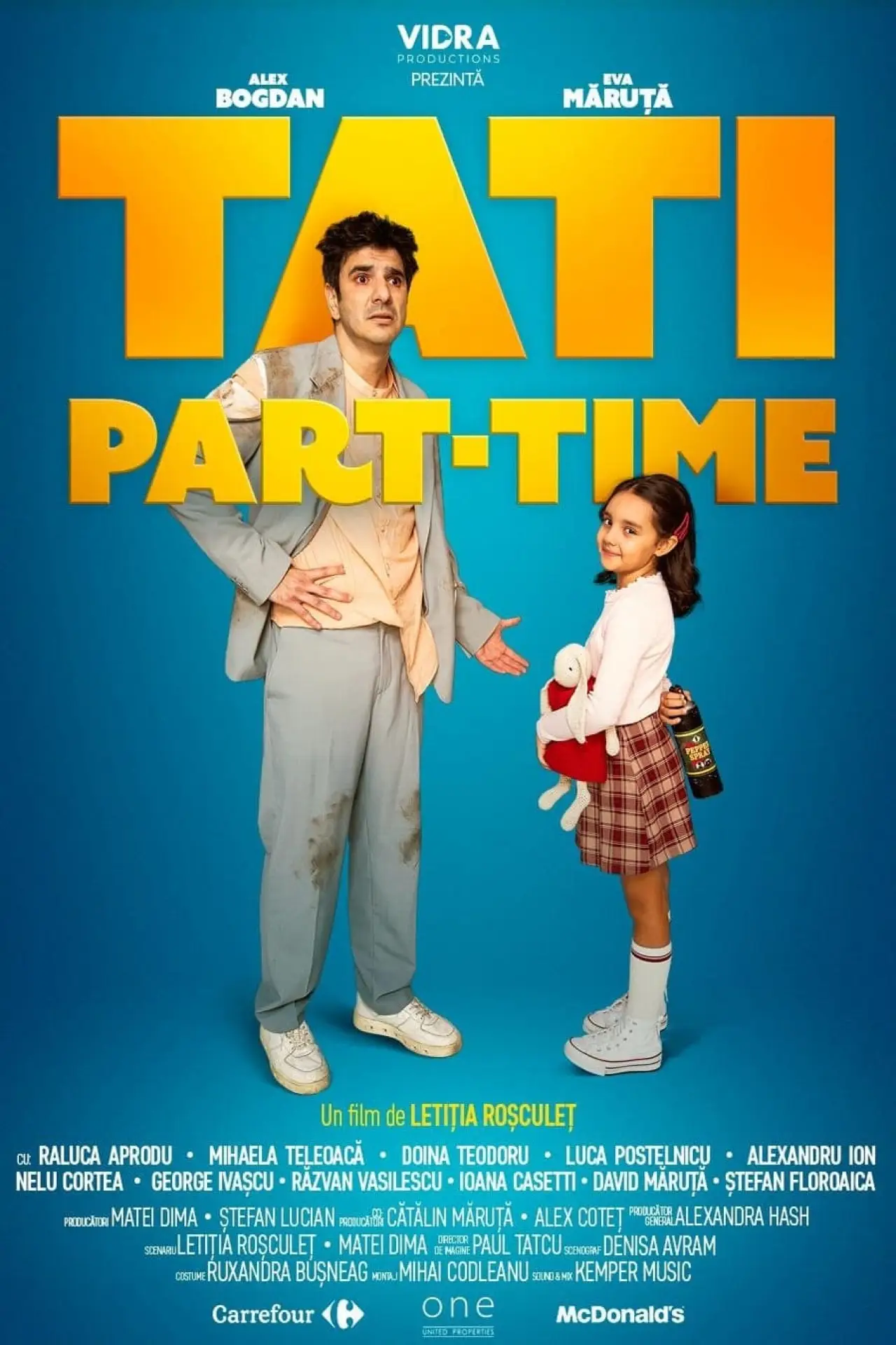 Plakat filmowy "Tati part-time"