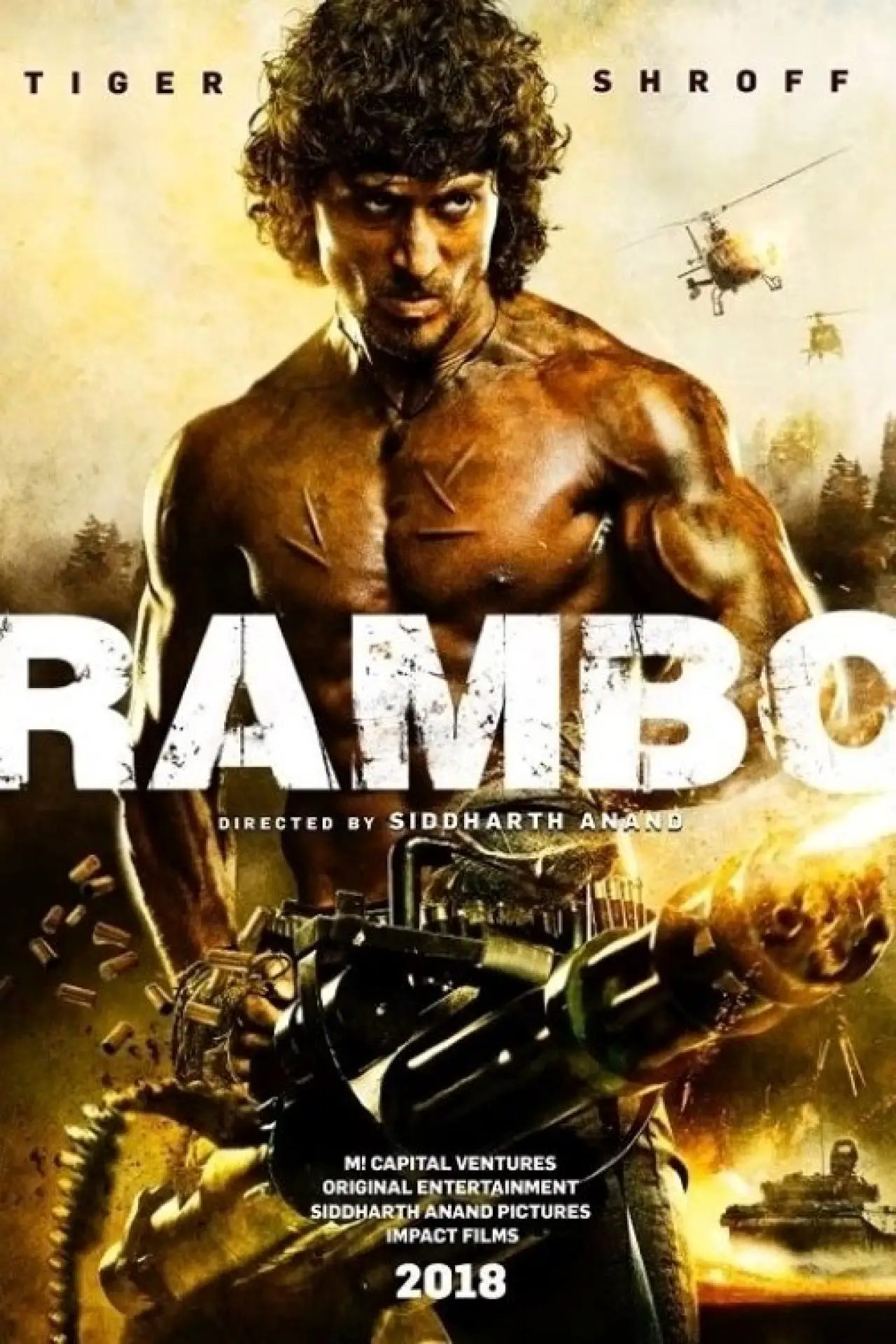 Plakat filmowy "Rambo"