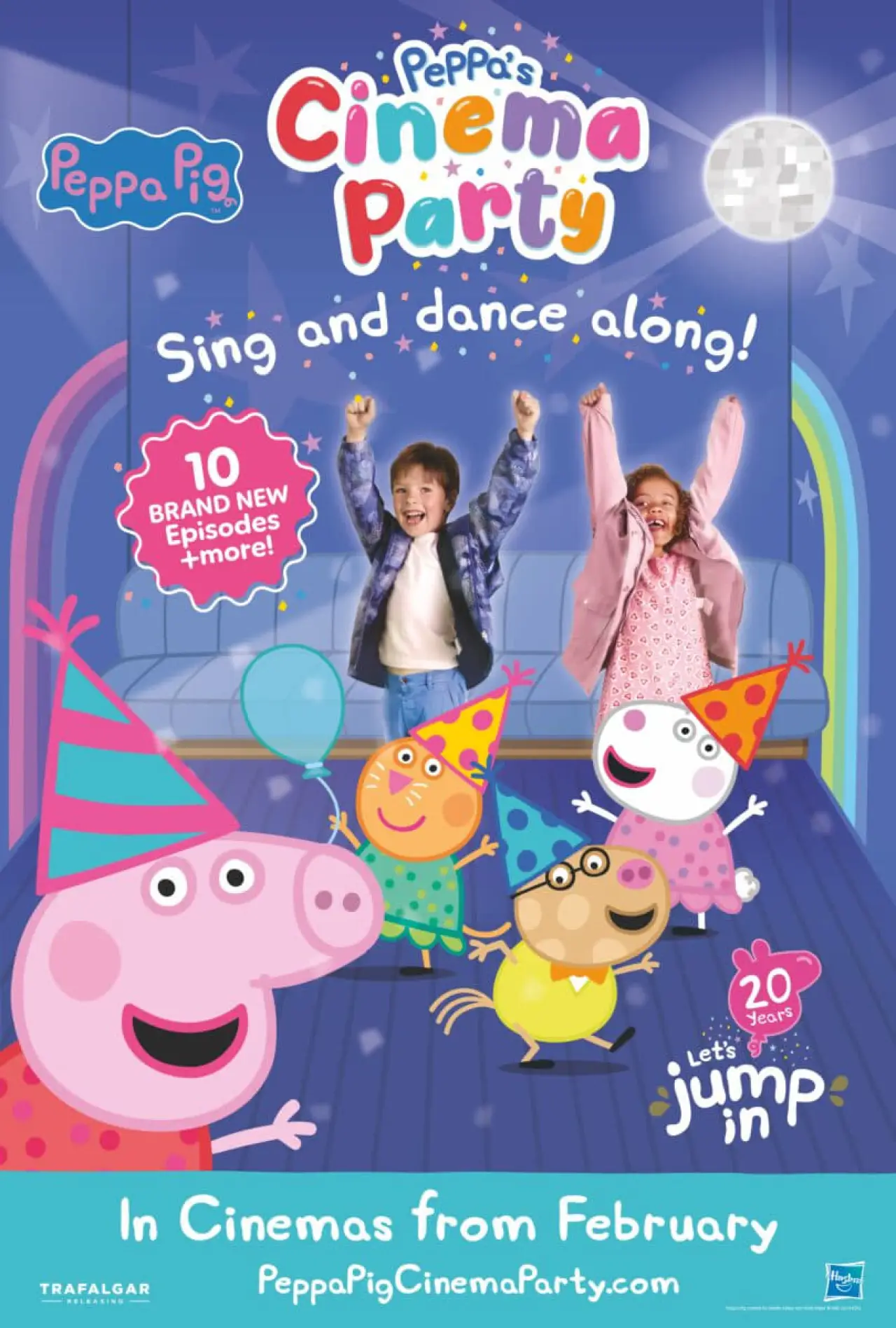Plakat filmowy "Peppa