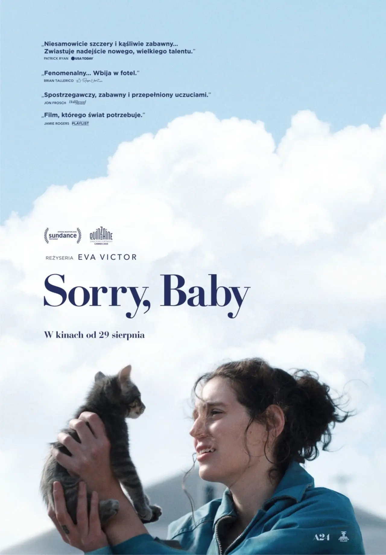 Plakat filmowy "Sorry, Baby"