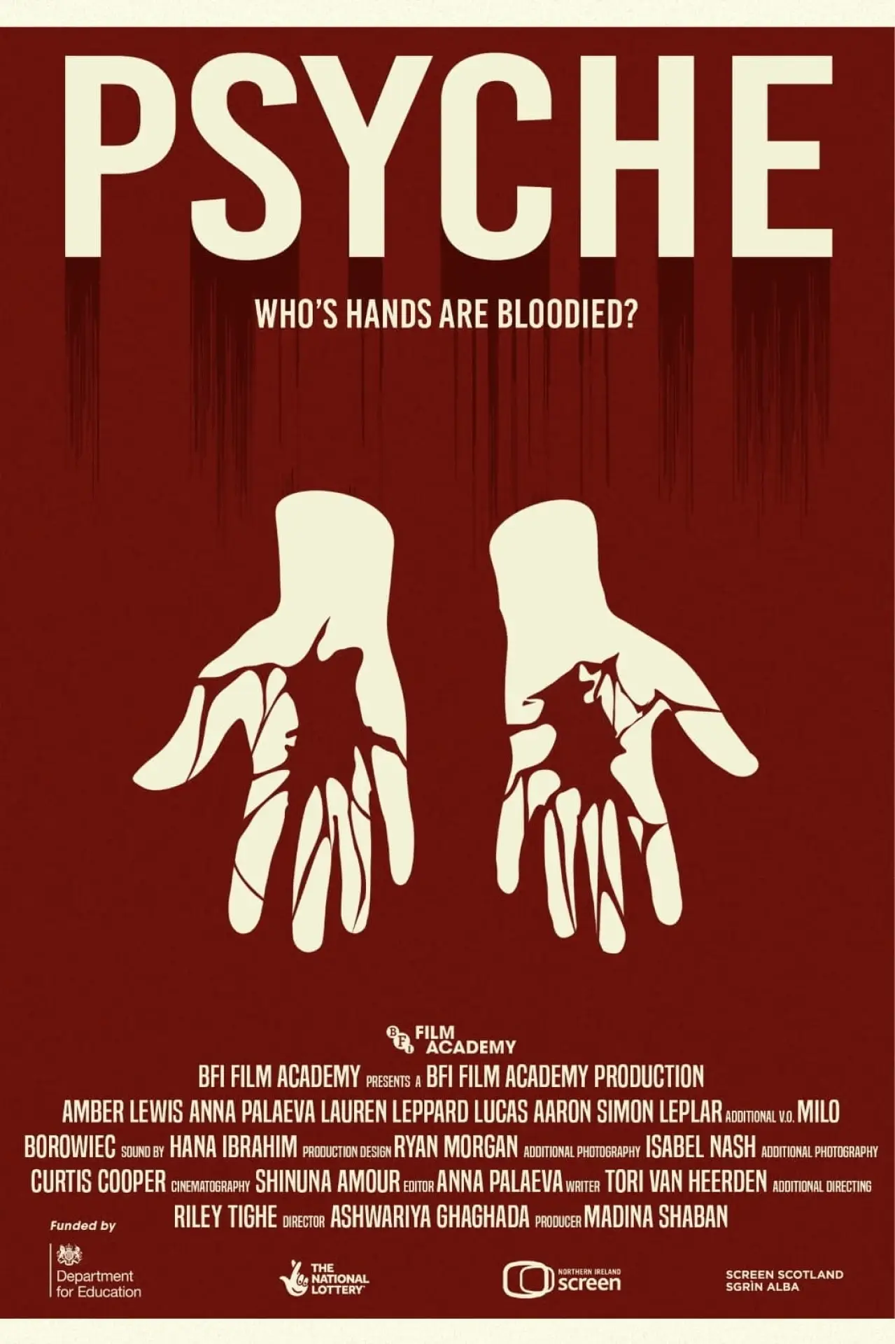 Plakat filmowy "Psyche"