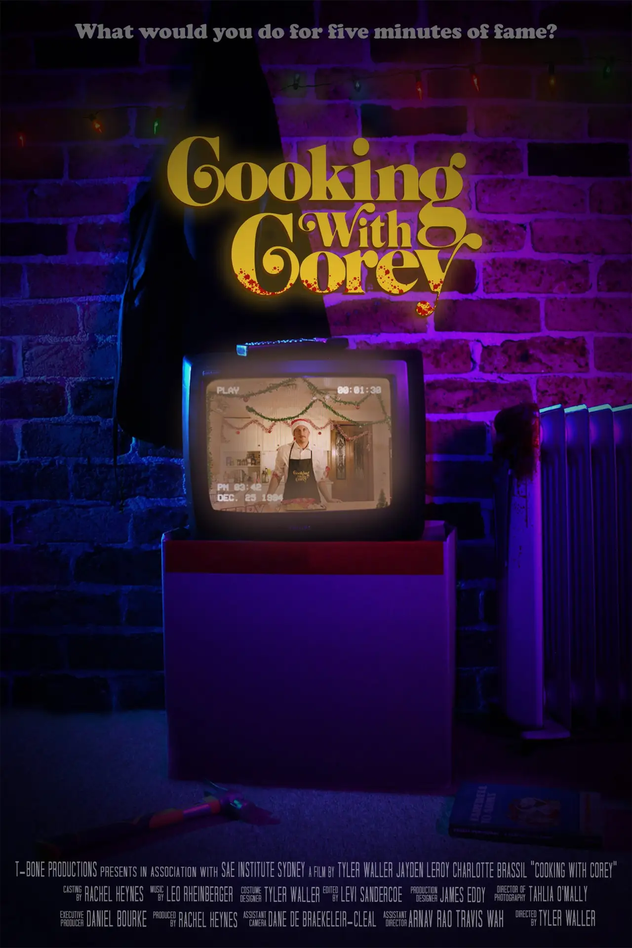 Plakat filmowy "Cooking with Corey"